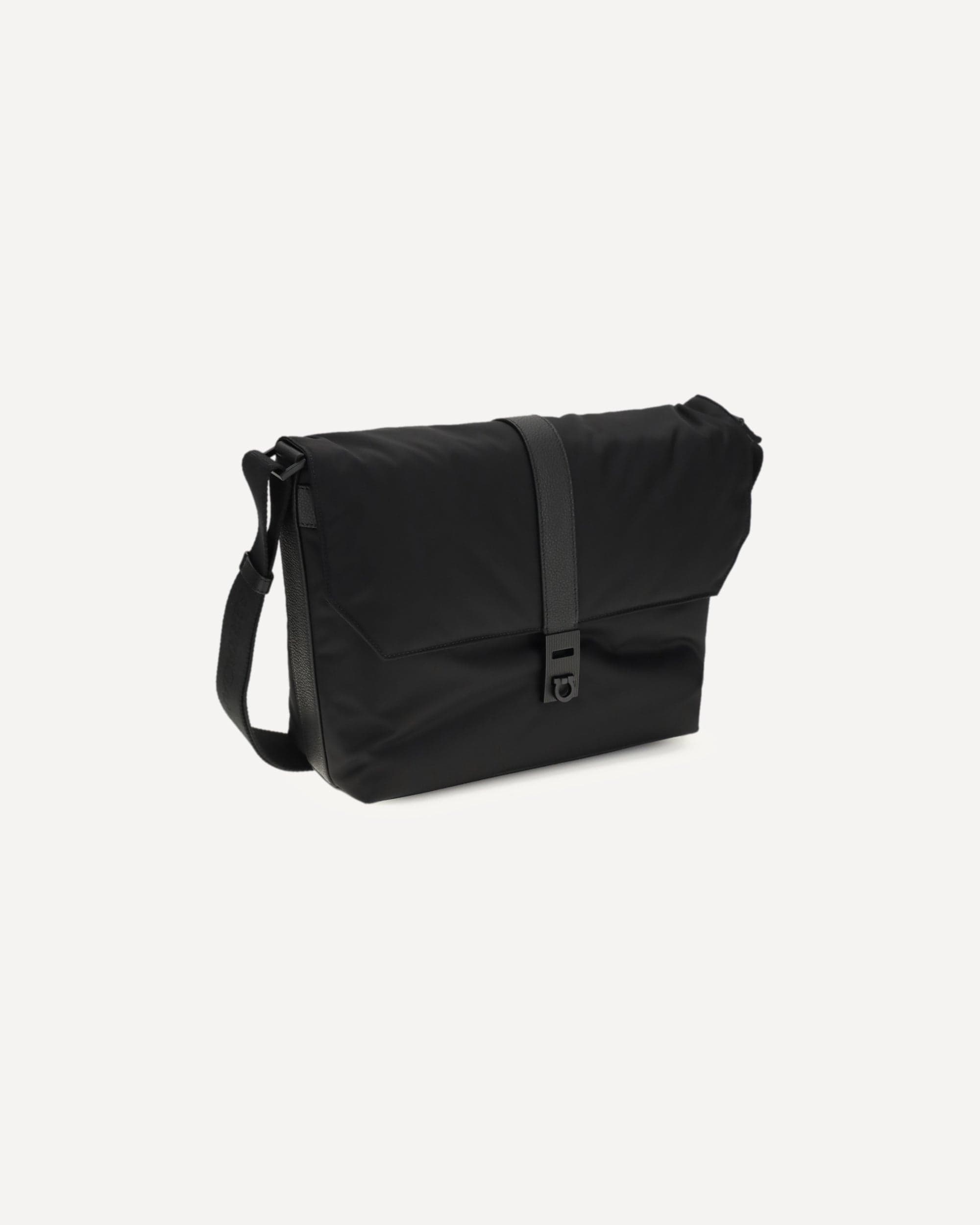 Ferragamo Nylon Shoulder Bag With Gancini - alternate view