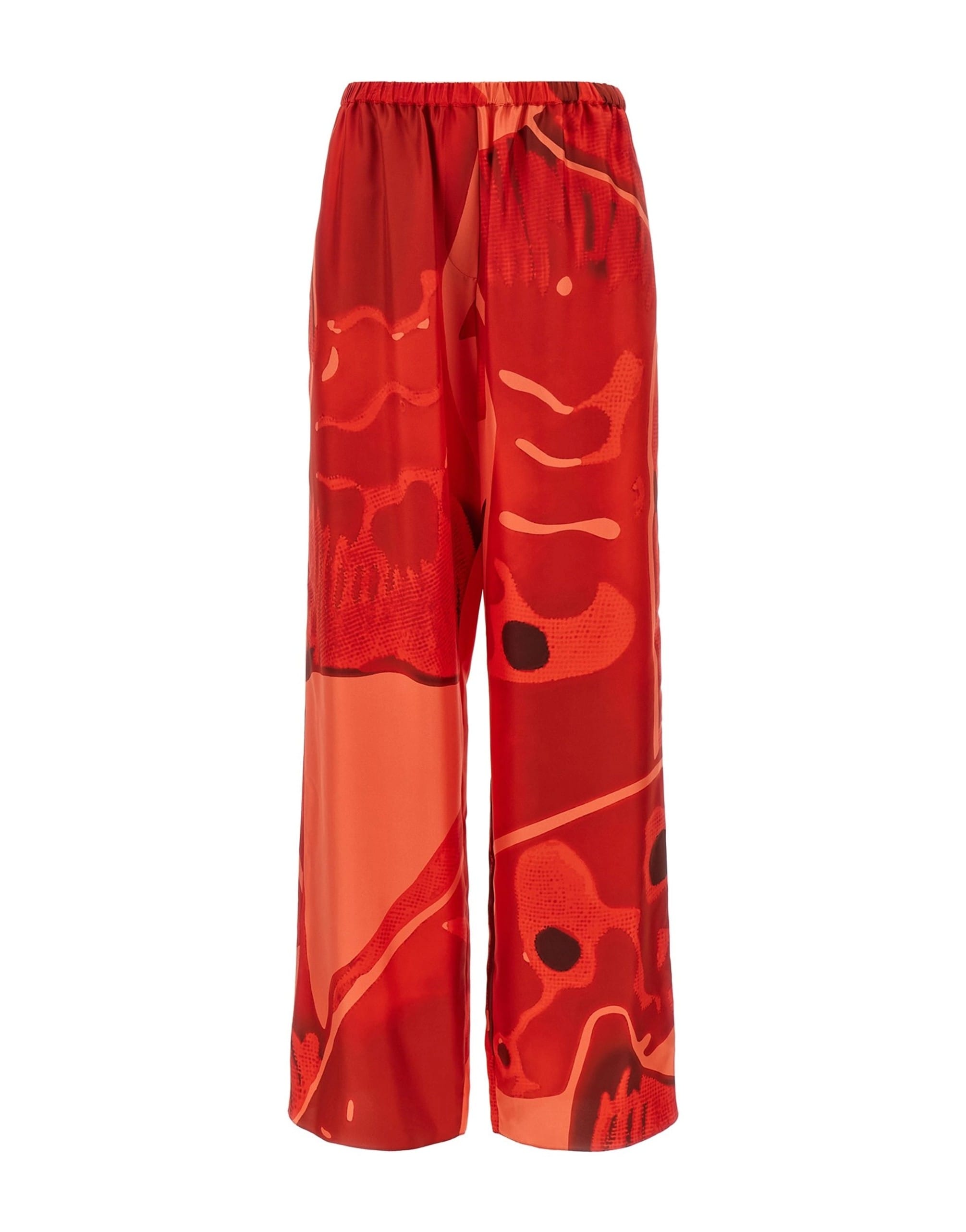 Ferragamo Ferragamo Palazzo Silk Pants