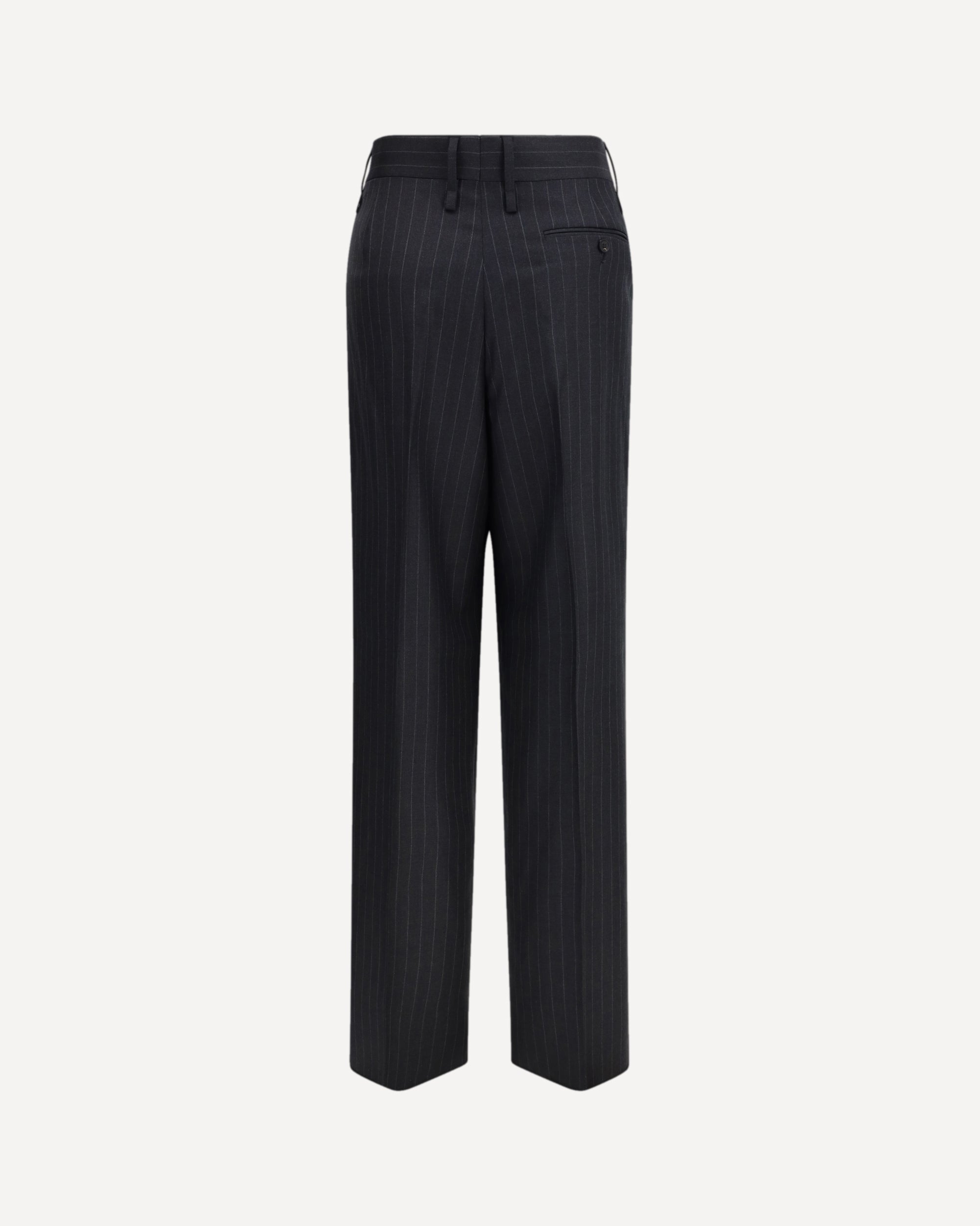 Ferragamo Pinstripe Wool Trousers - alternate view