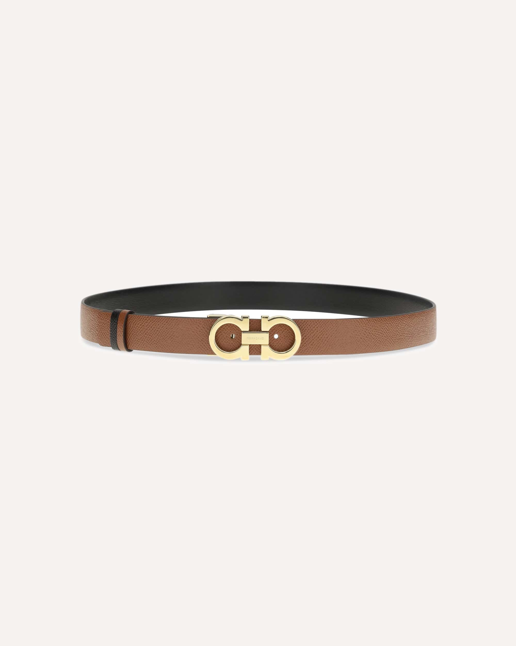 Ferragamo Reversible Adjustable Gancini Belt