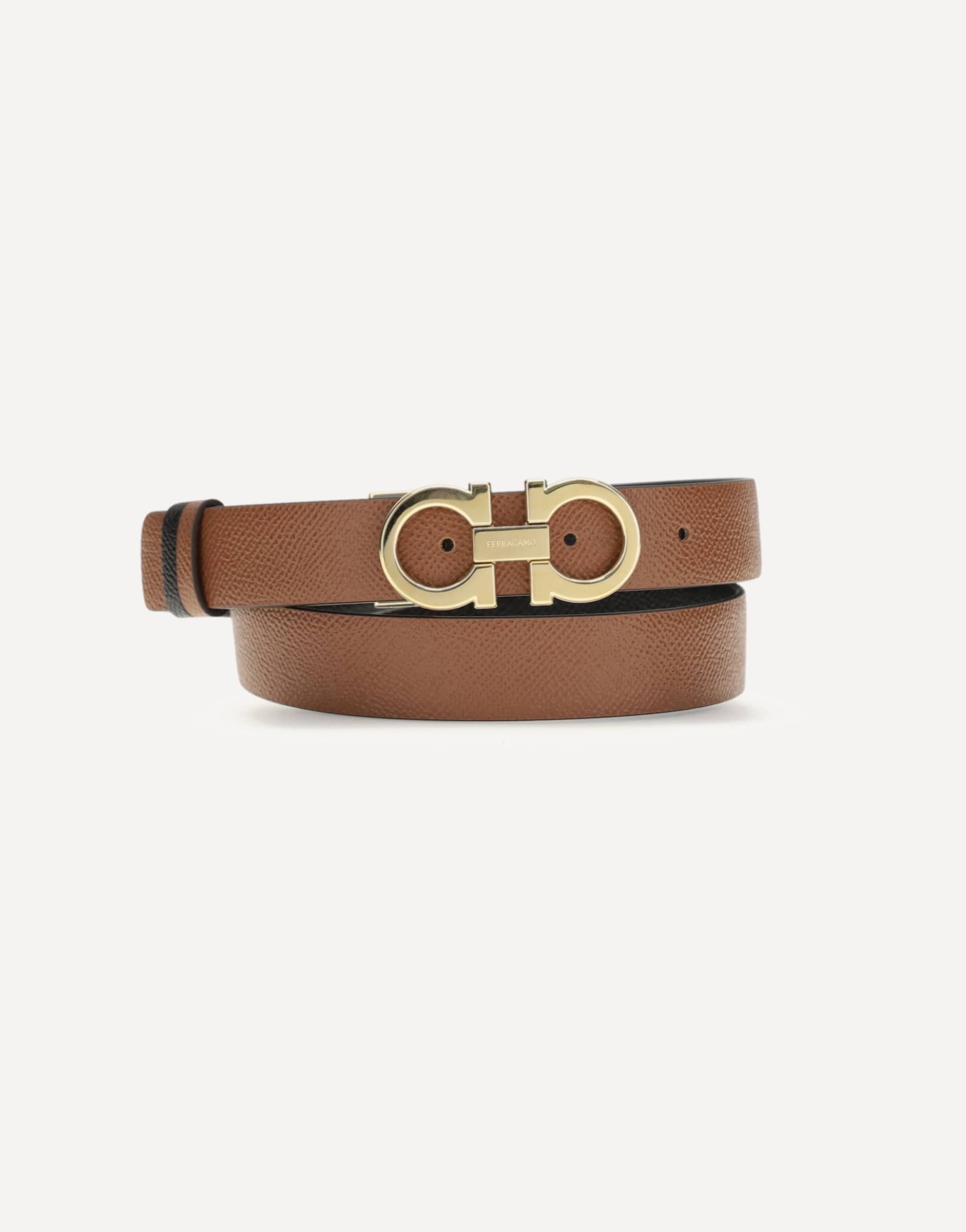 Ferragamo Reversible Adjustable Gancini Belt