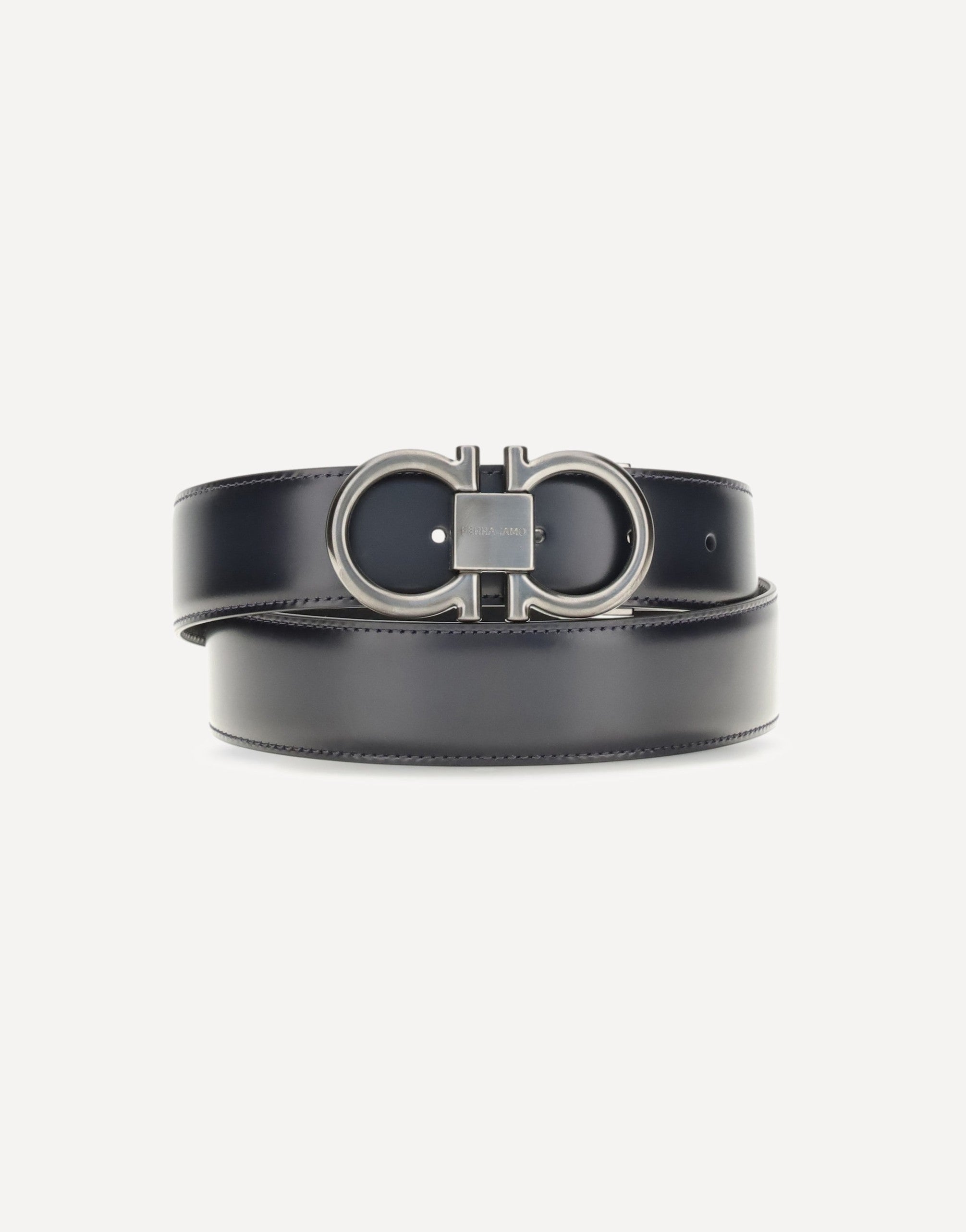 Ferragamo Reversible Adjustable Gancini Belt