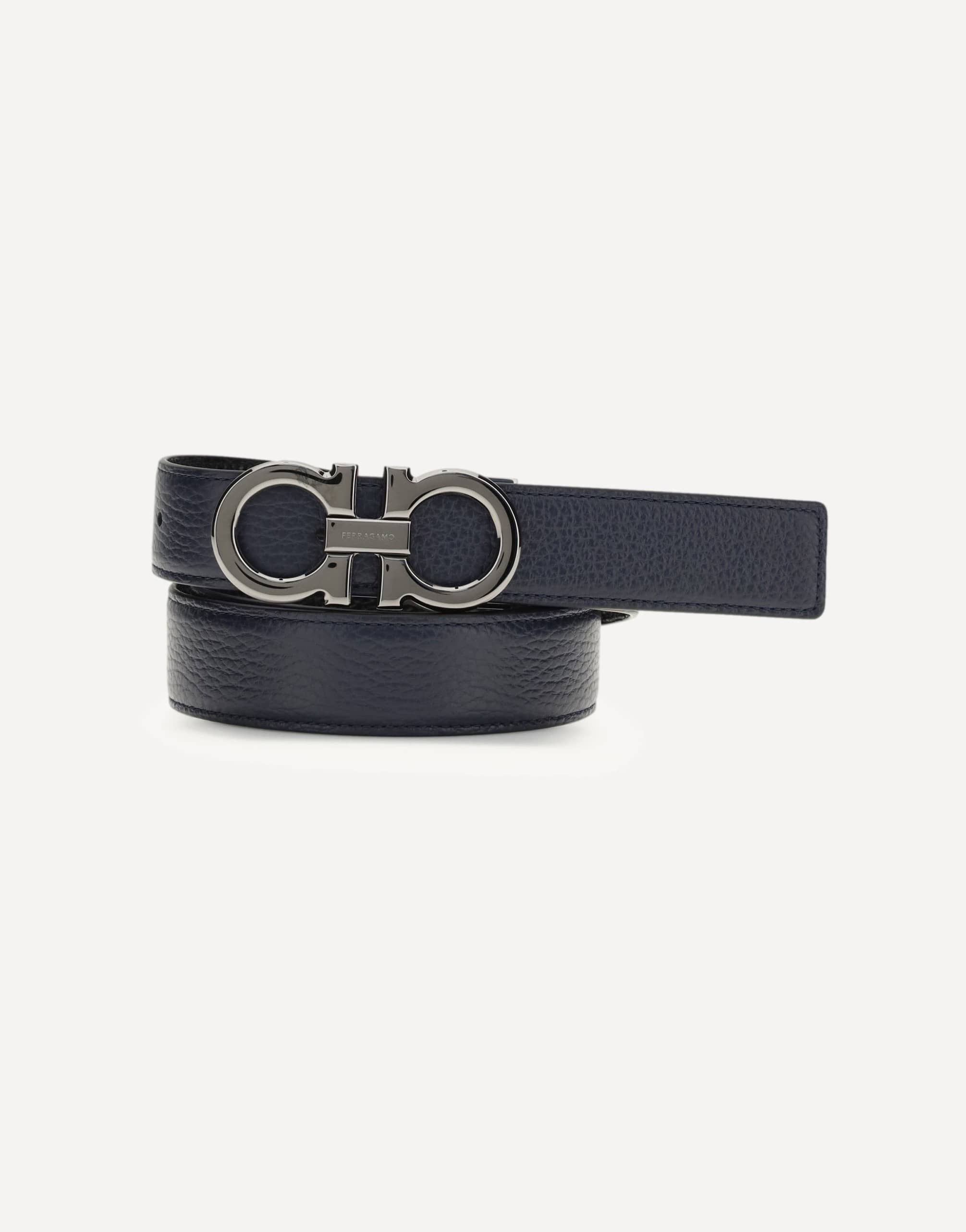 Ferragamo Reversible And Adjustable Gancini Belt