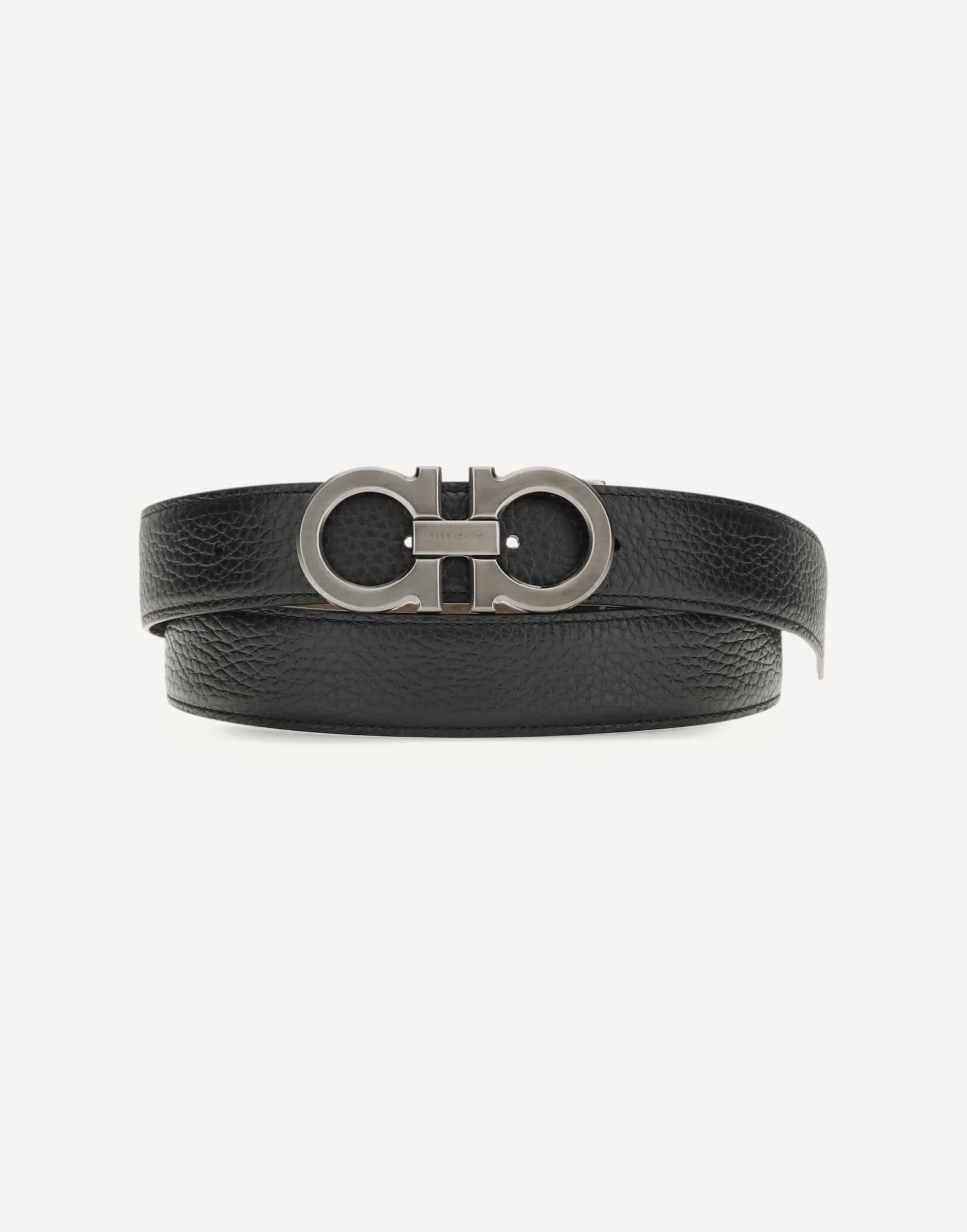 Ferragamo Reversible And Adjustable Gancini Belt