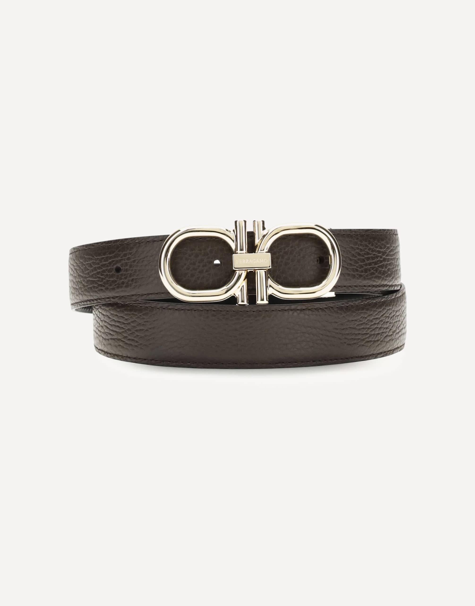 Ferragamo Reversible And Adjustable Gancini Belt