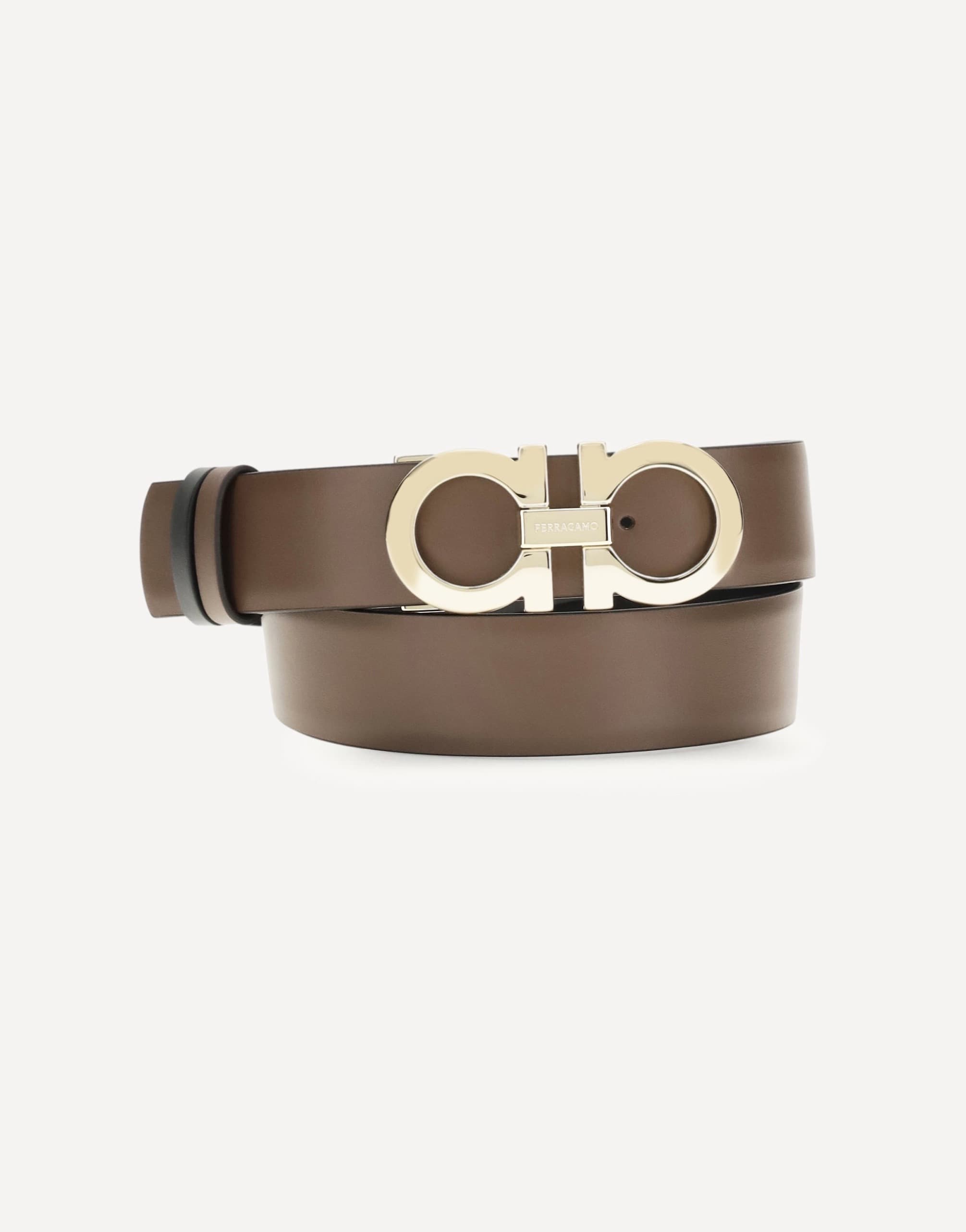 Ferragamo Reversible And Adjustable Gancini Belt