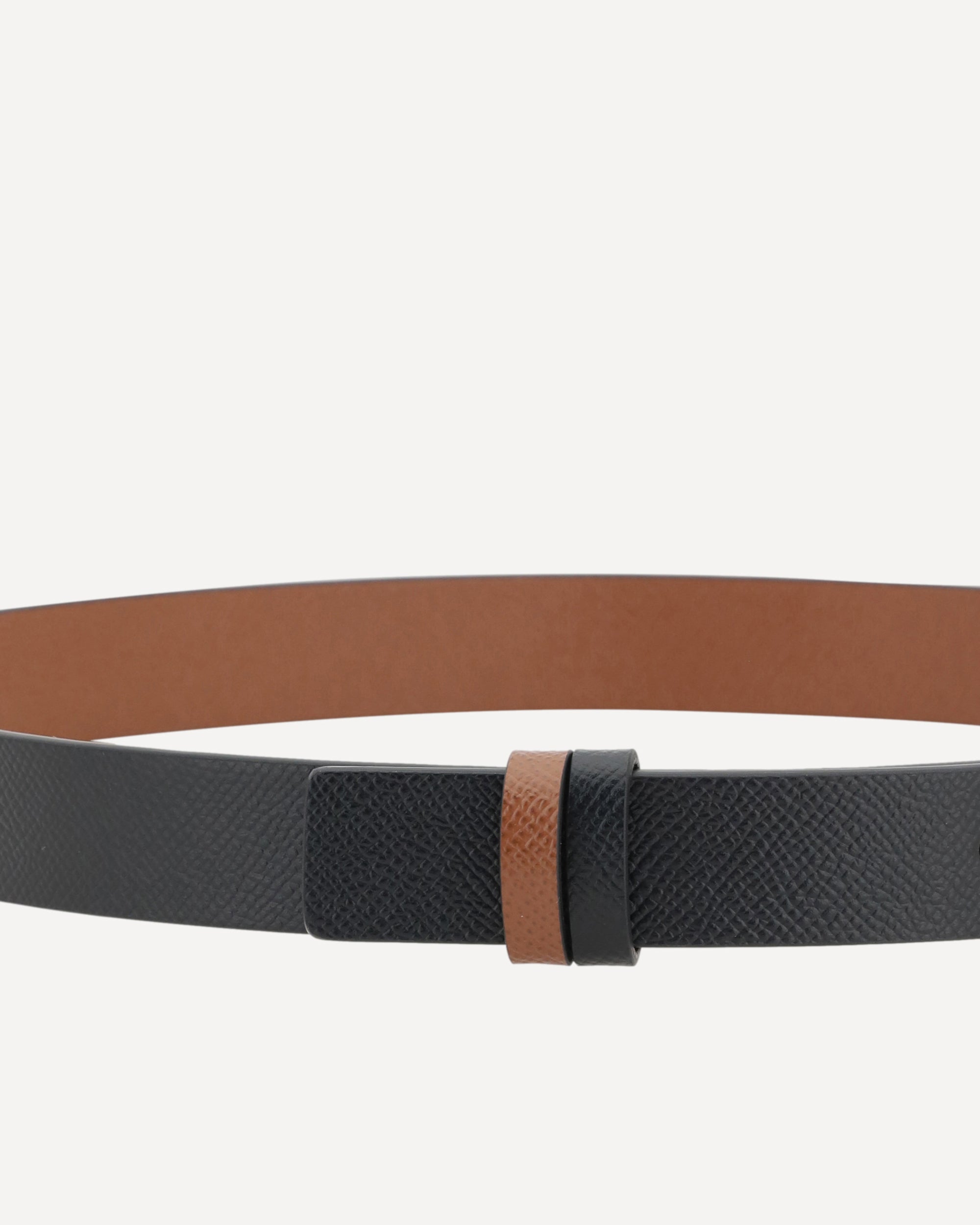 Ferragamo Reversible Leather Belt With Gancini Buckle