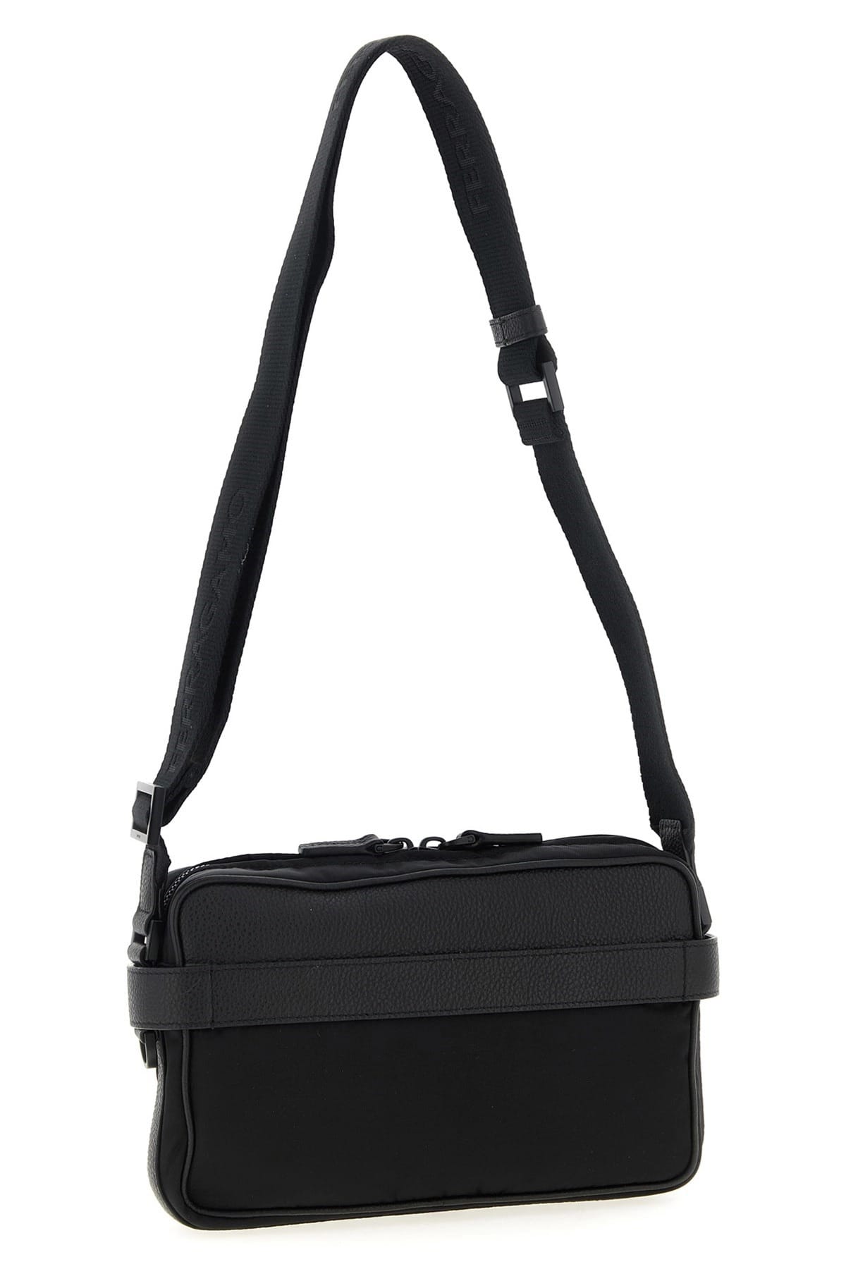 Ferragamo Ferragamo Twins Nylon Crossbody Bag