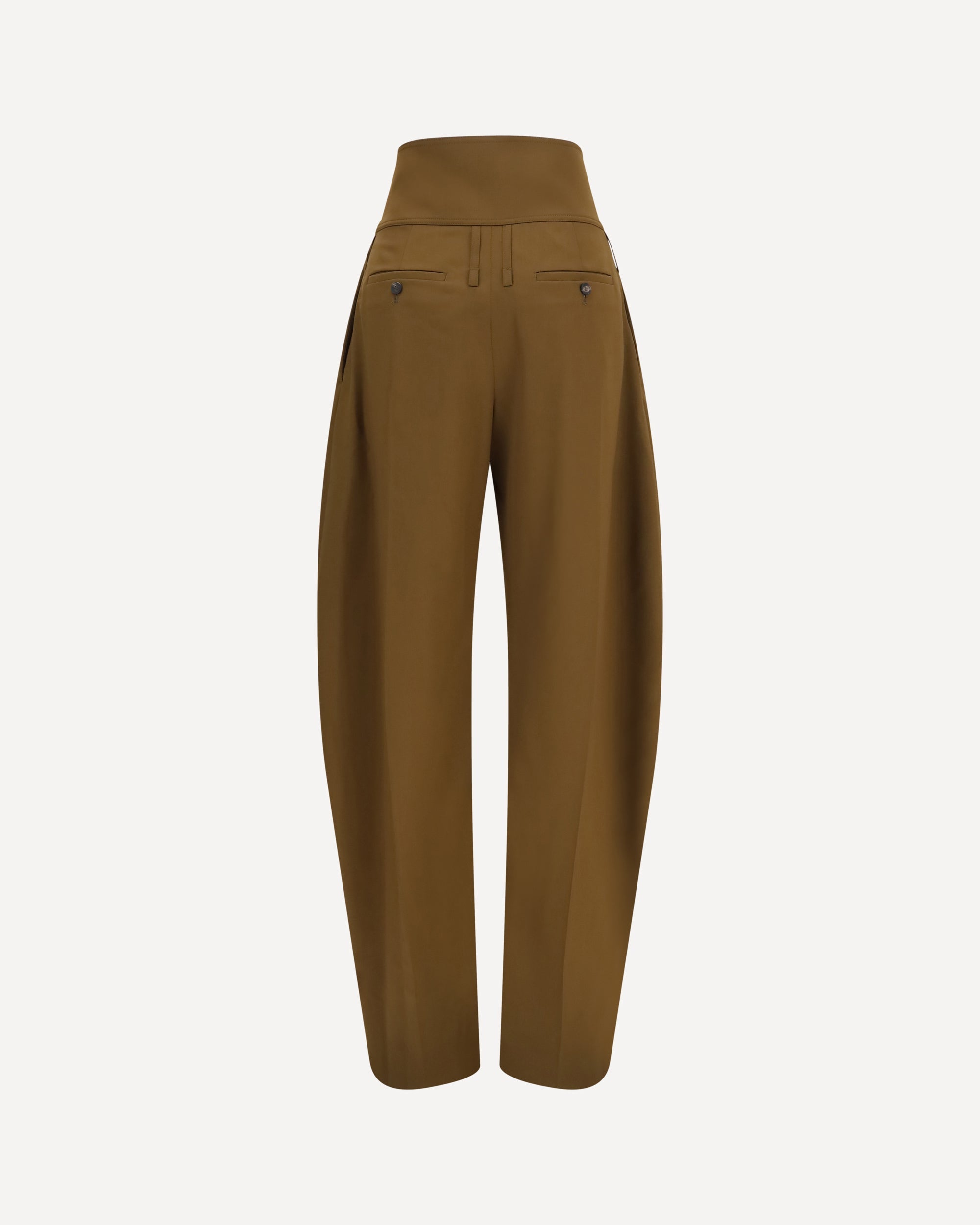 Ferragamo Wide Balloon-Fit Zip Pants - alternate view