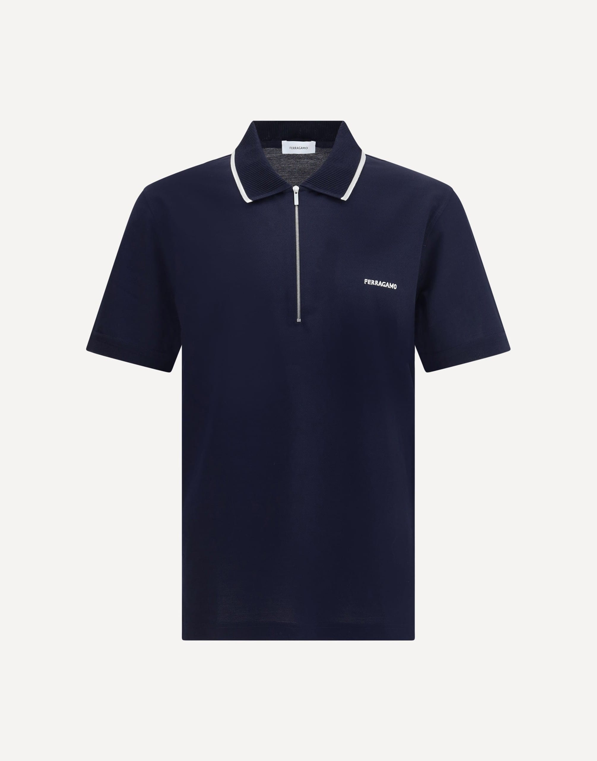 Ferragamo Ferragamo Zip Polo Shirt