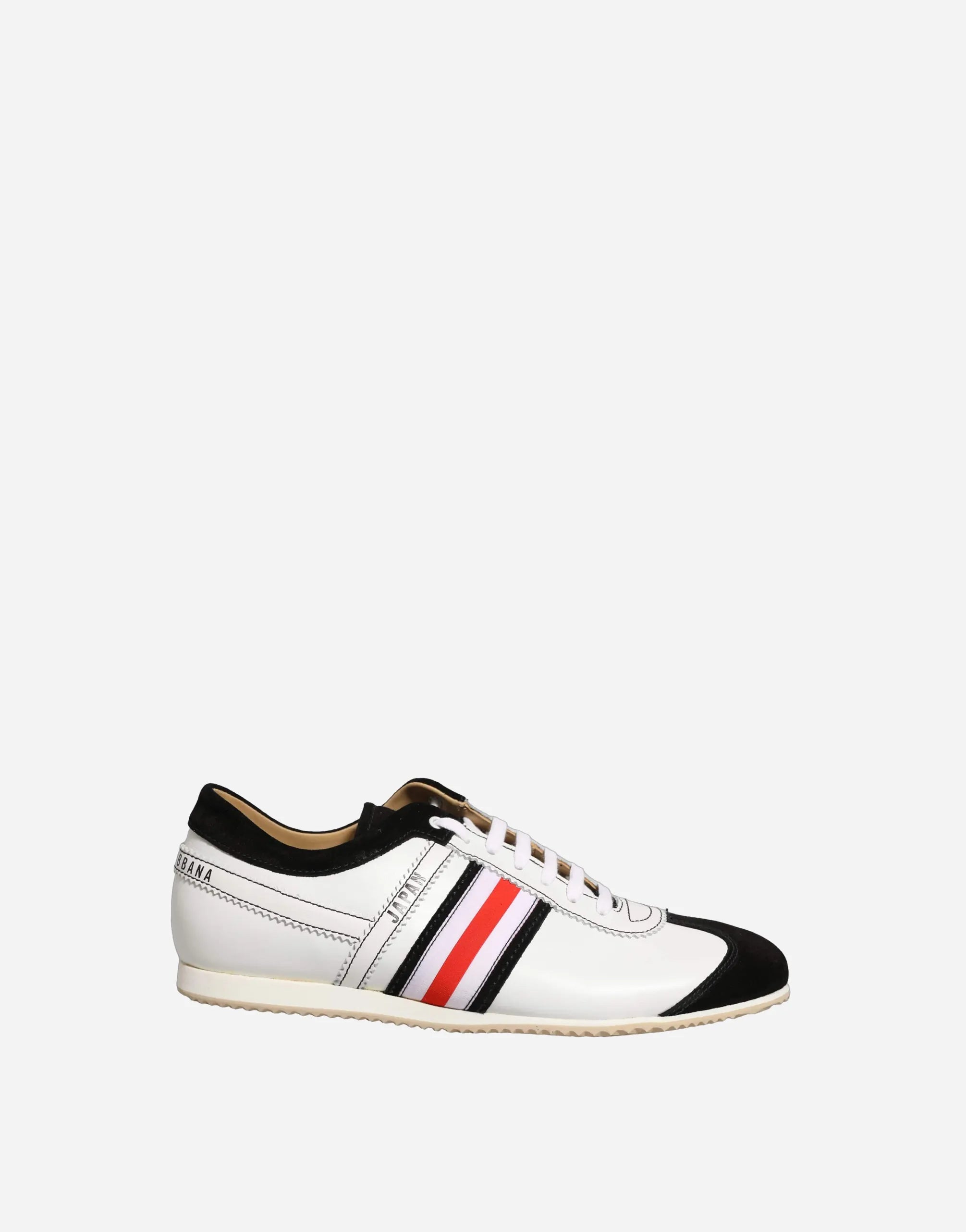 Dolce & Gabbana レトロなロートップレースアップスニーカー
