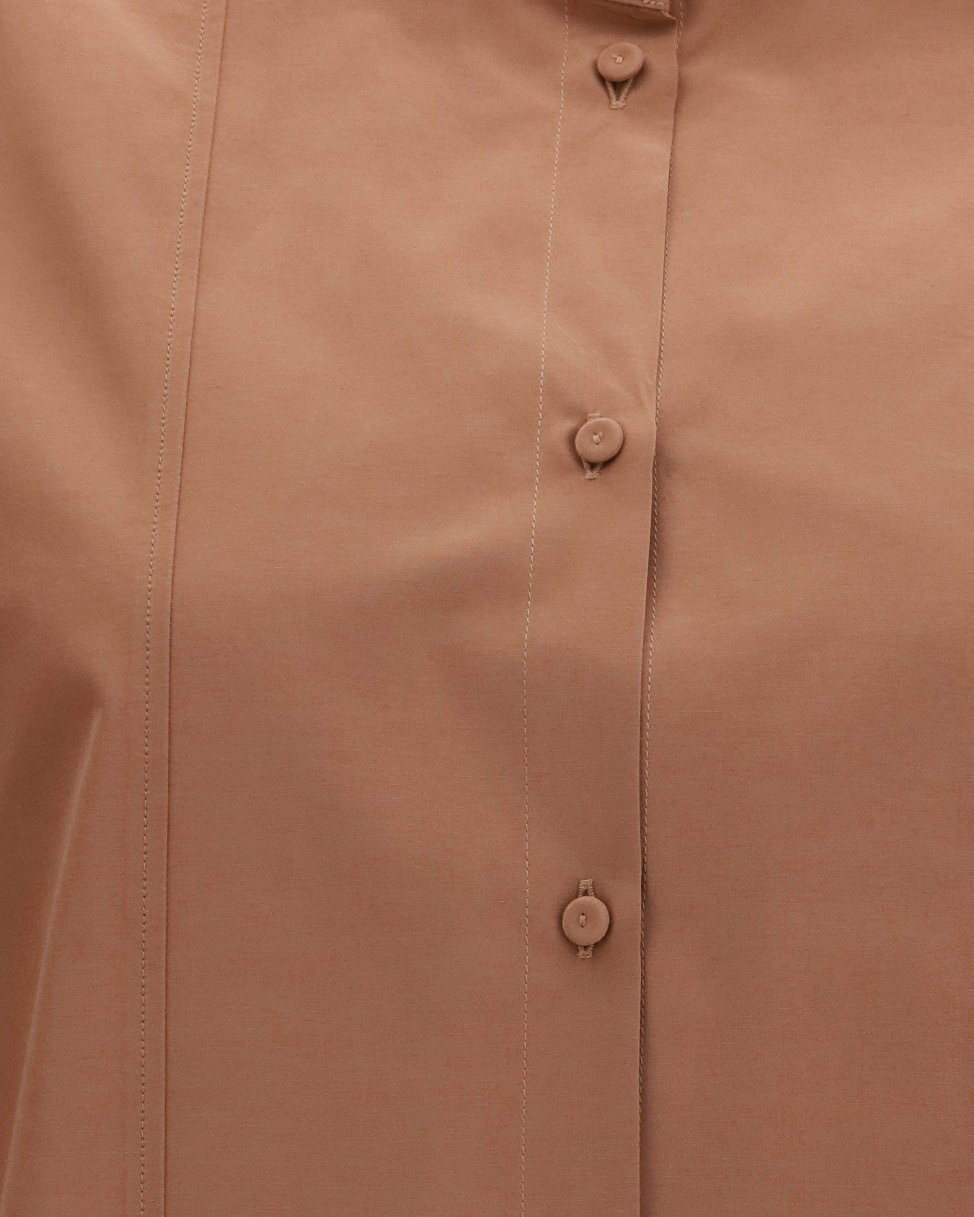 Forte_Forte High-Neck Button Top