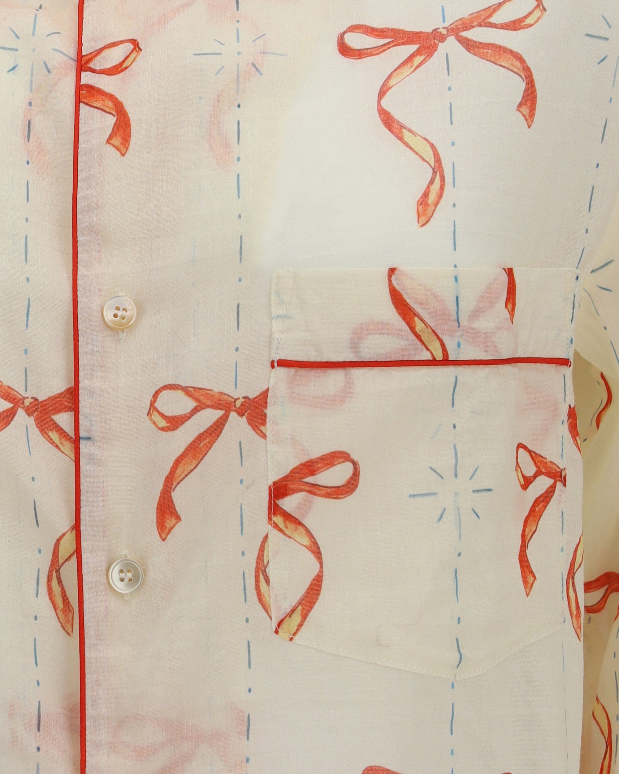 Forte_Forte Le Noeud D’argent Print Shirt
