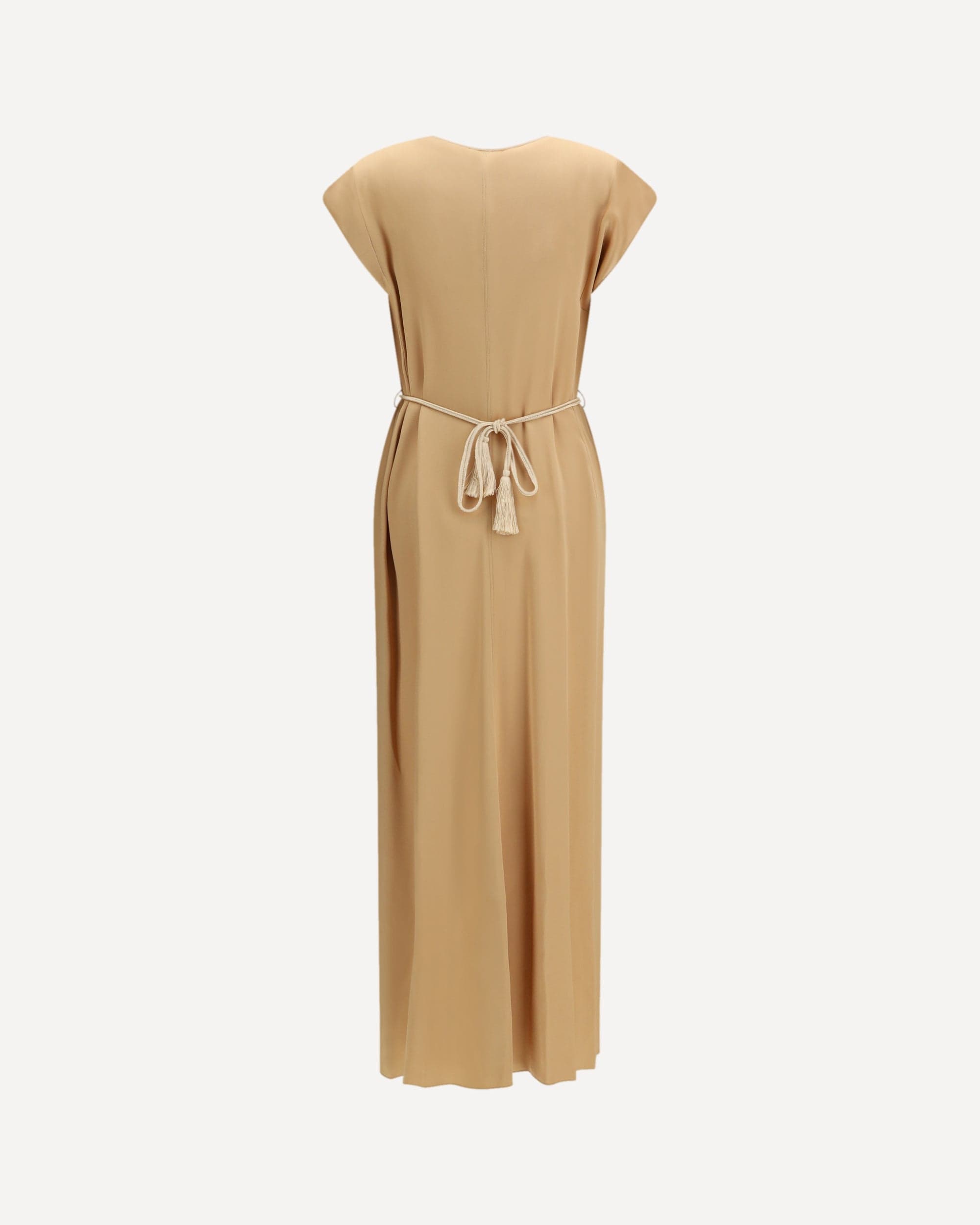 Forte_Forte Long Kaftan Dress With Rope Belt