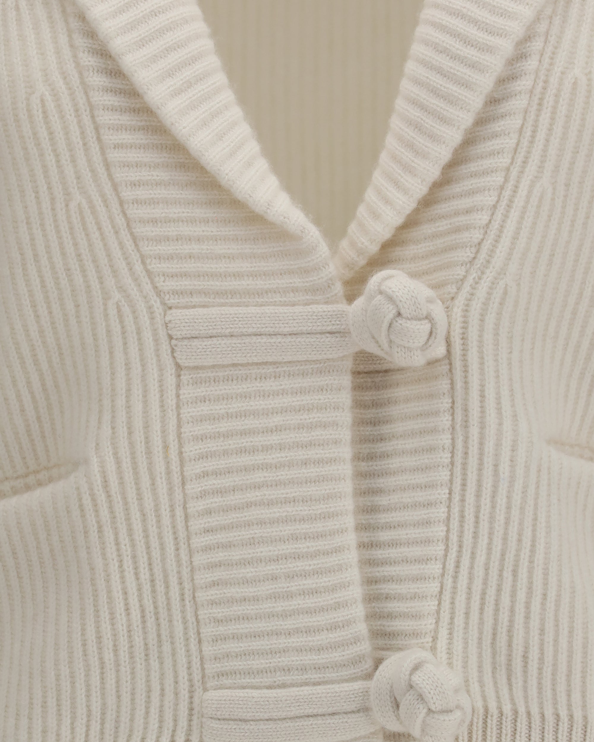 Forte_Forte Wool Cashmere English Rib Cardigan