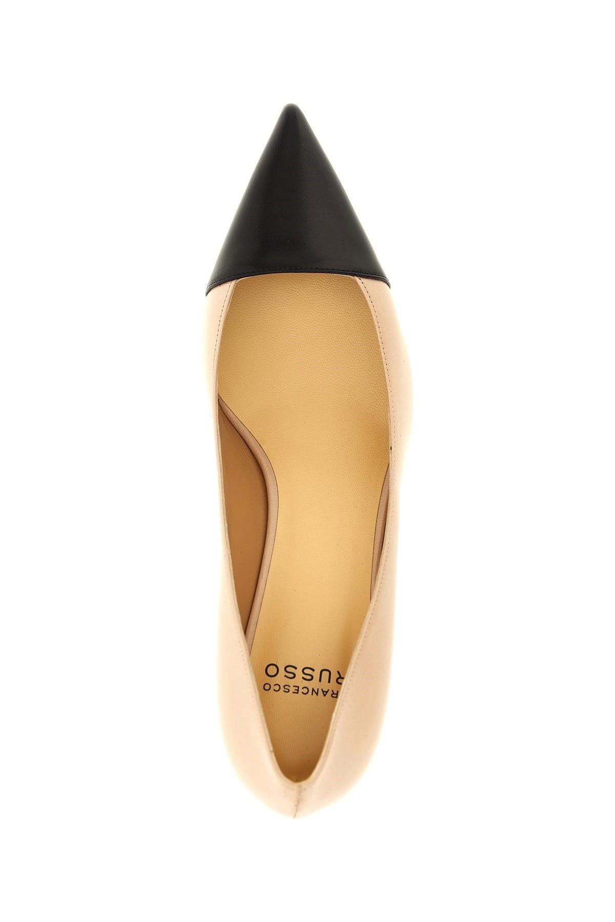 Francesco Russo Francesco Russo R1P953 Contrast Toe Pumps