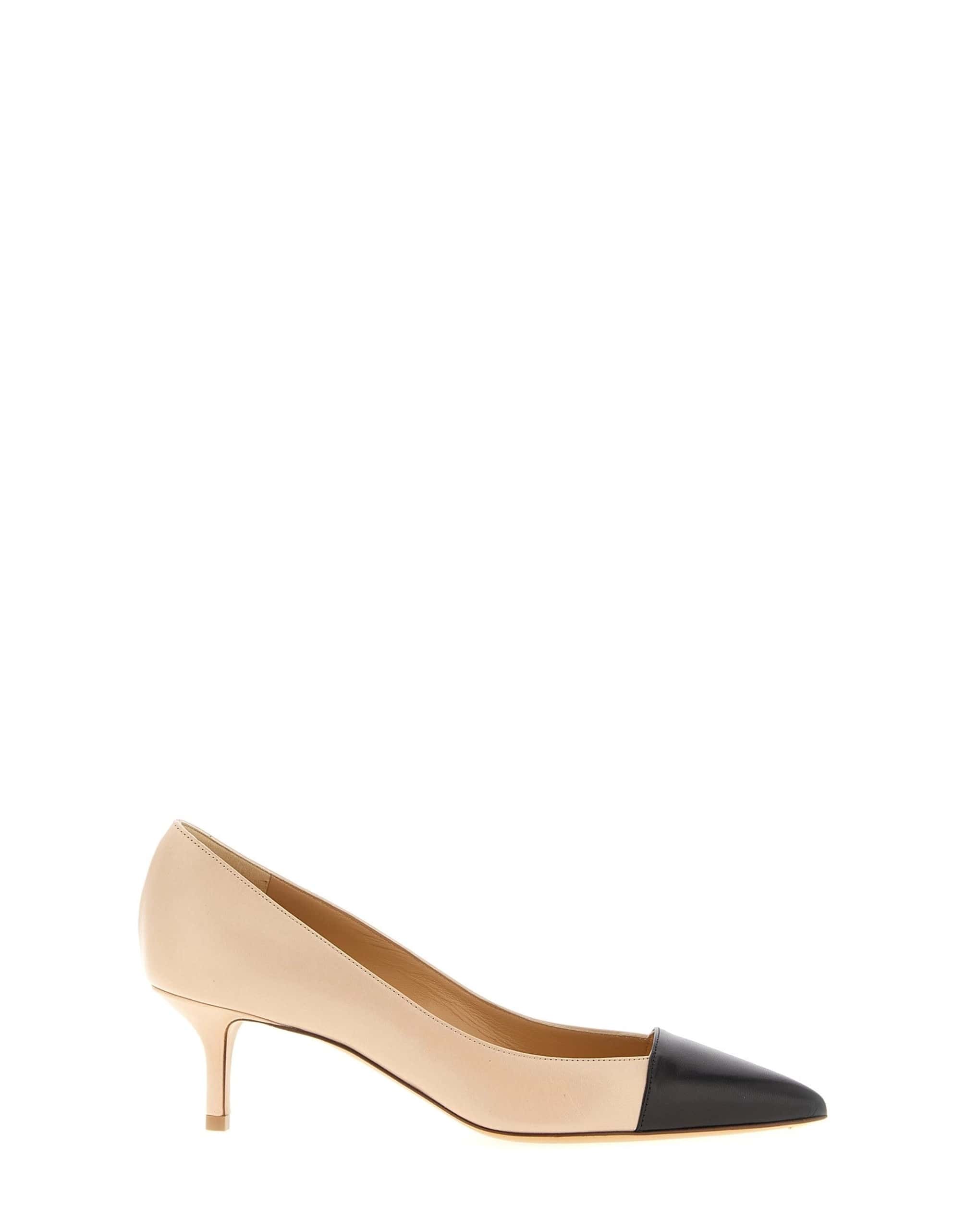 Francesco Russo Francesco Russo R1P953 Contrast Toe Pumps