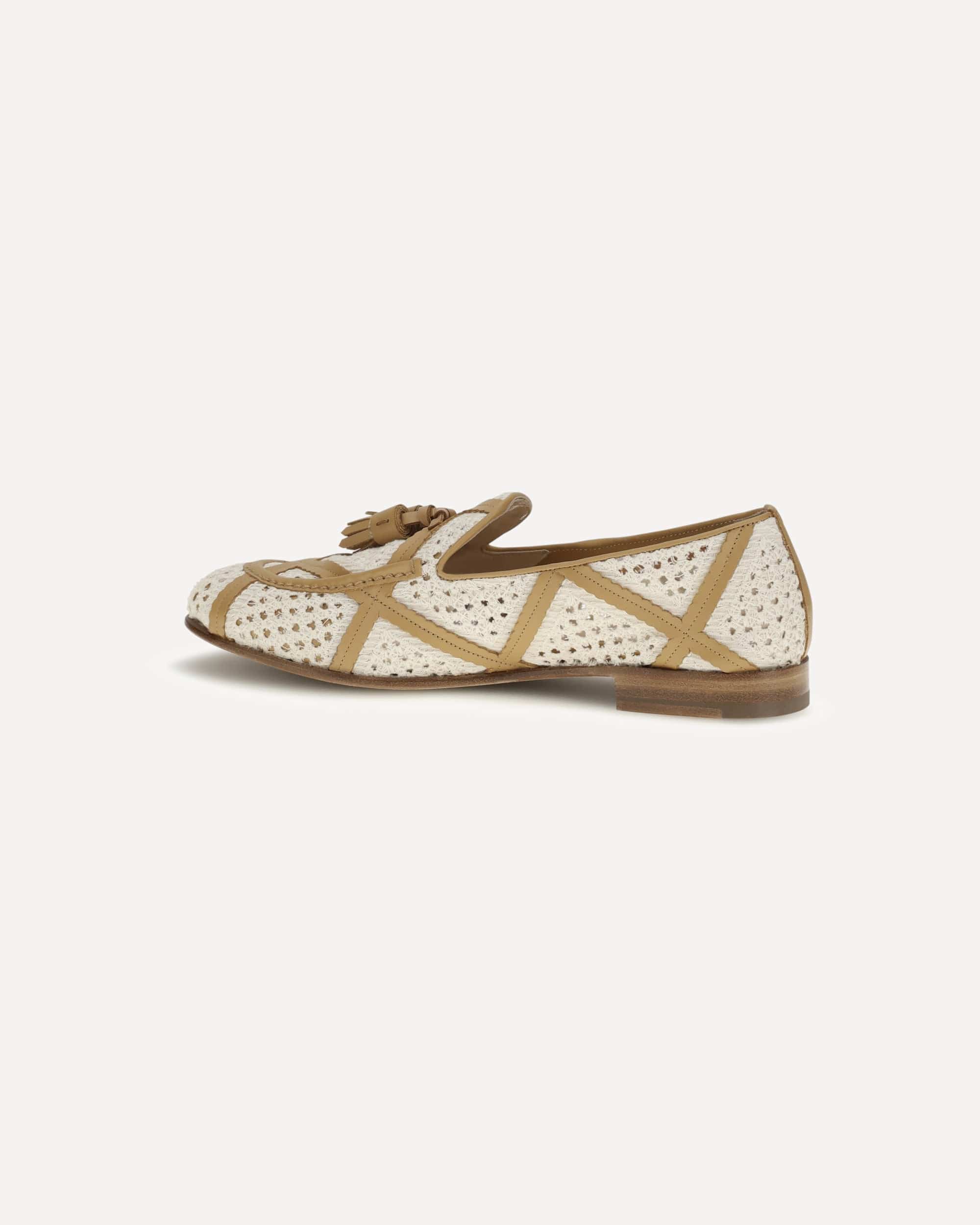 Fratelli Rossetti Brera Fabric And Leather Loafers