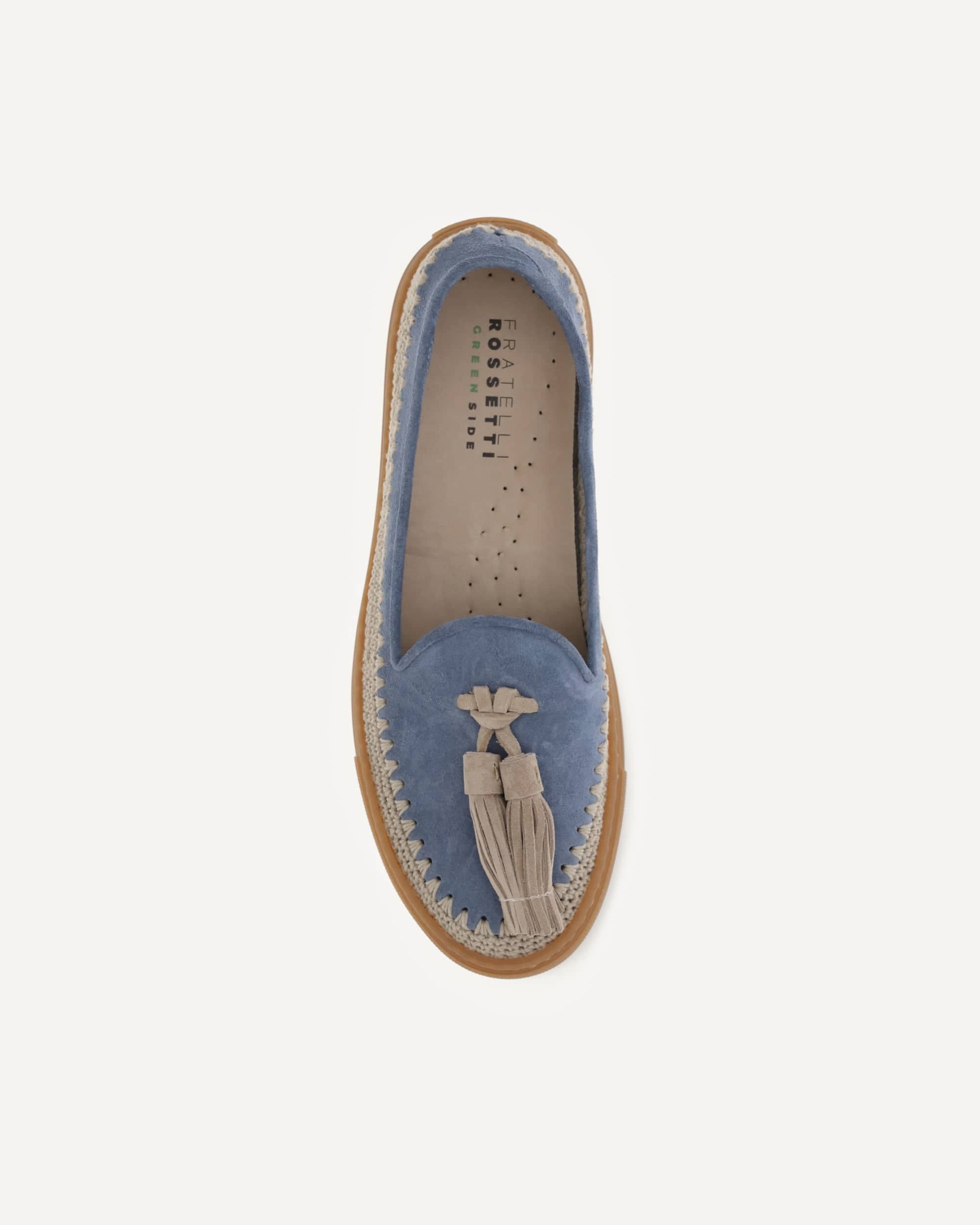 Fratelli Rossetti Fratelli Rossetti Suede Loafers With Crochet Detail