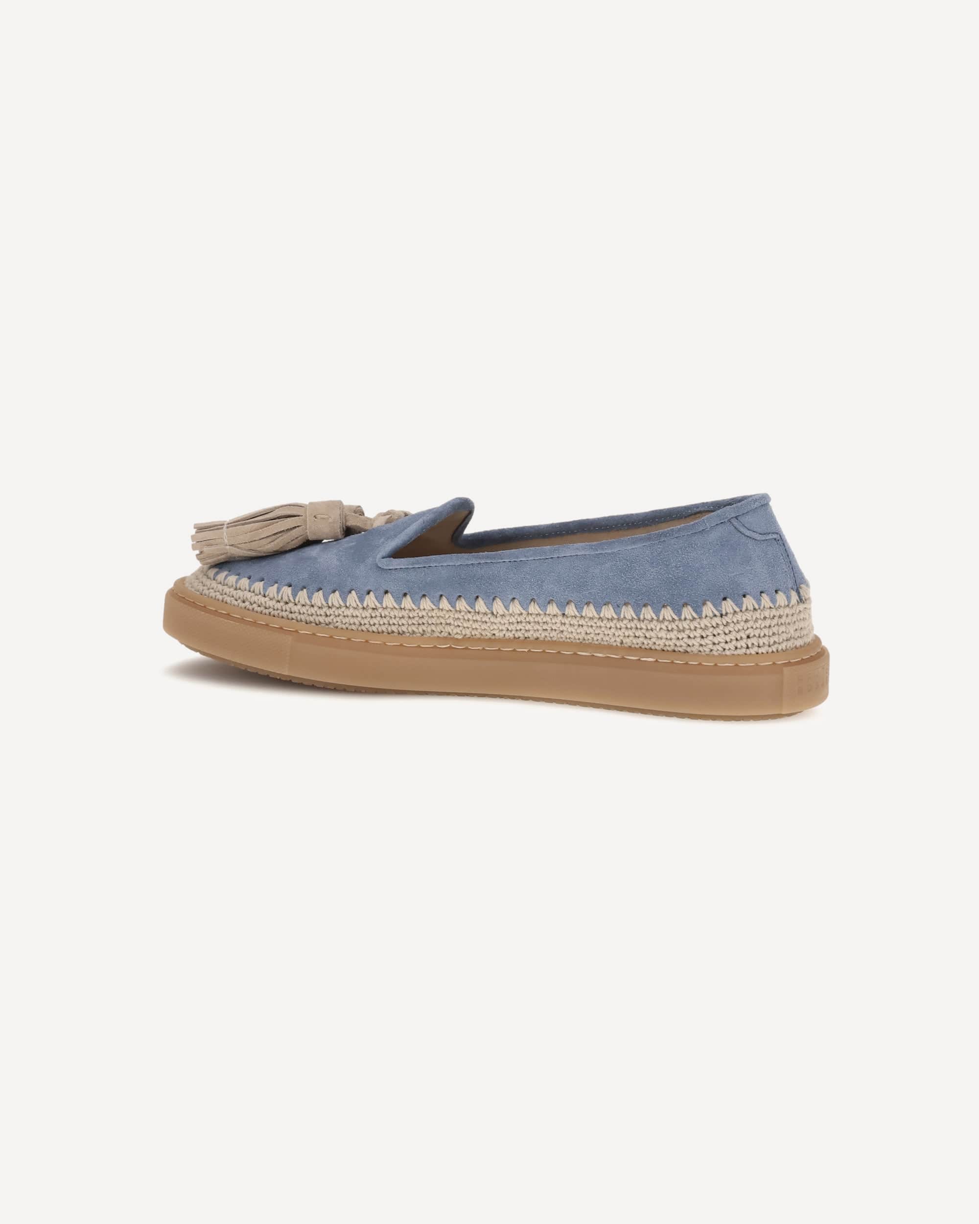 Fratelli Rossetti Fratelli Rossetti Suede Loafers With Crochet Detail
