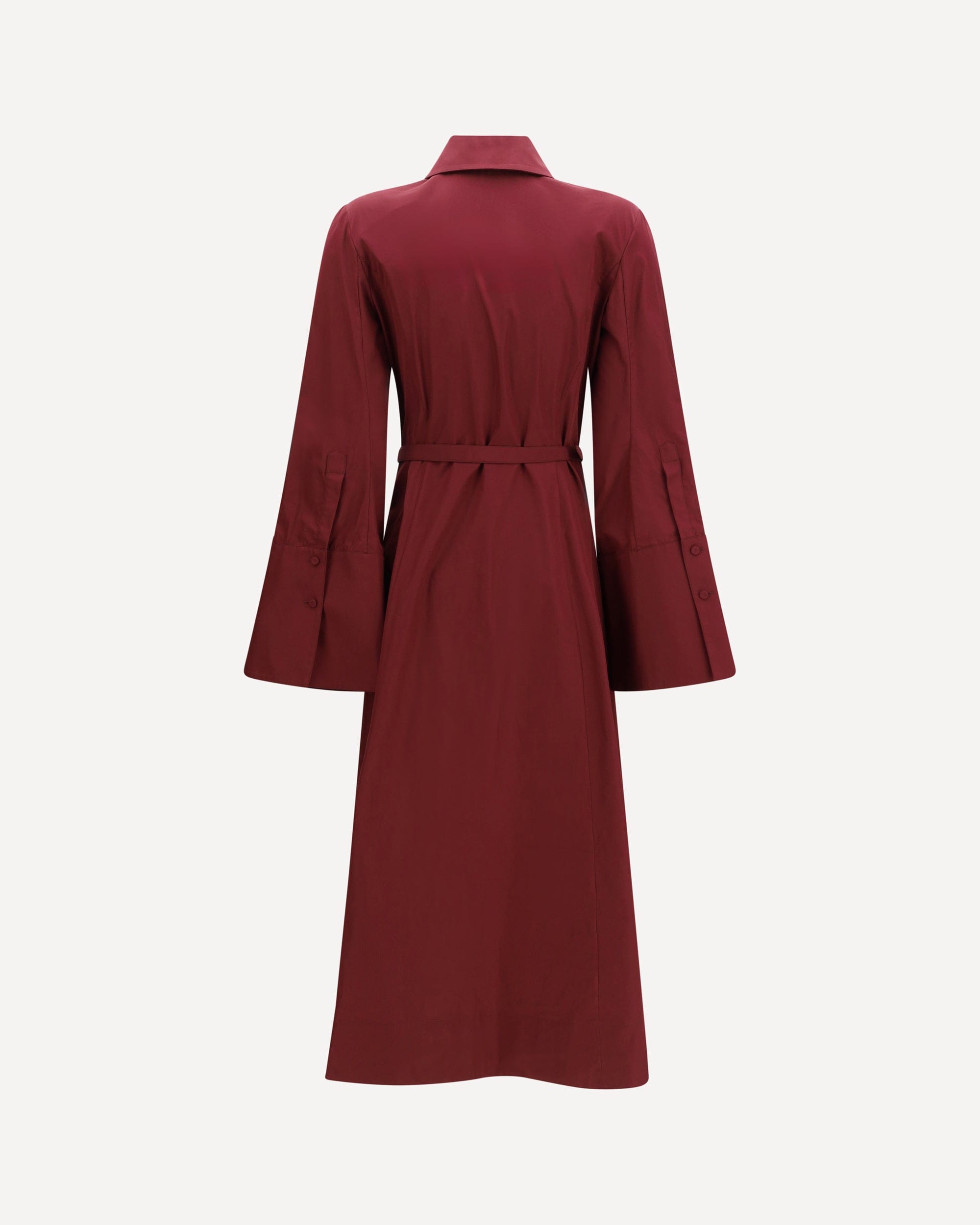 Gabriela Hearst Sea Island Cotton Poplin Maxi Shirtdress