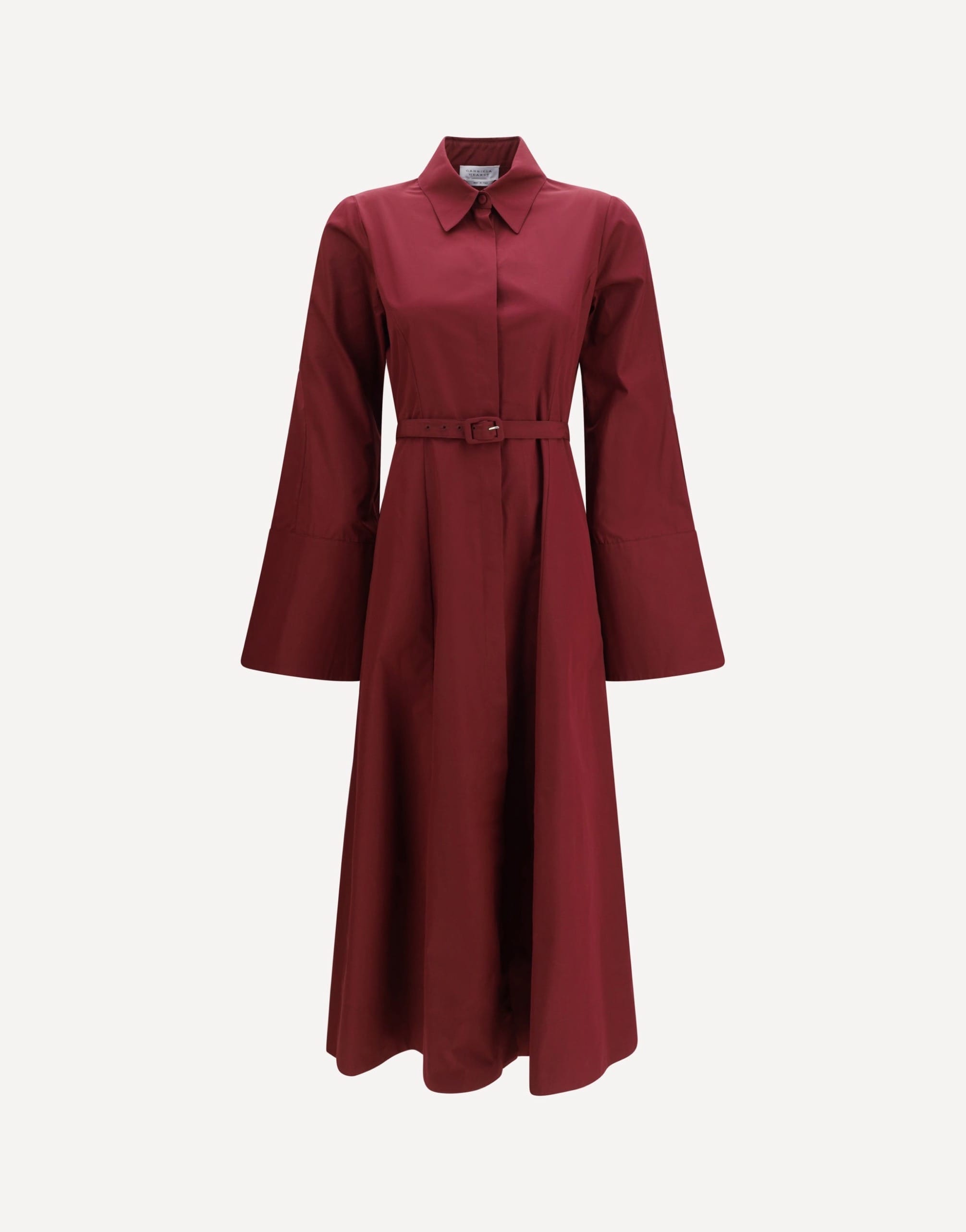 Gabriela Hearst Sea Island Cotton Poplin Maxi Shirtdress