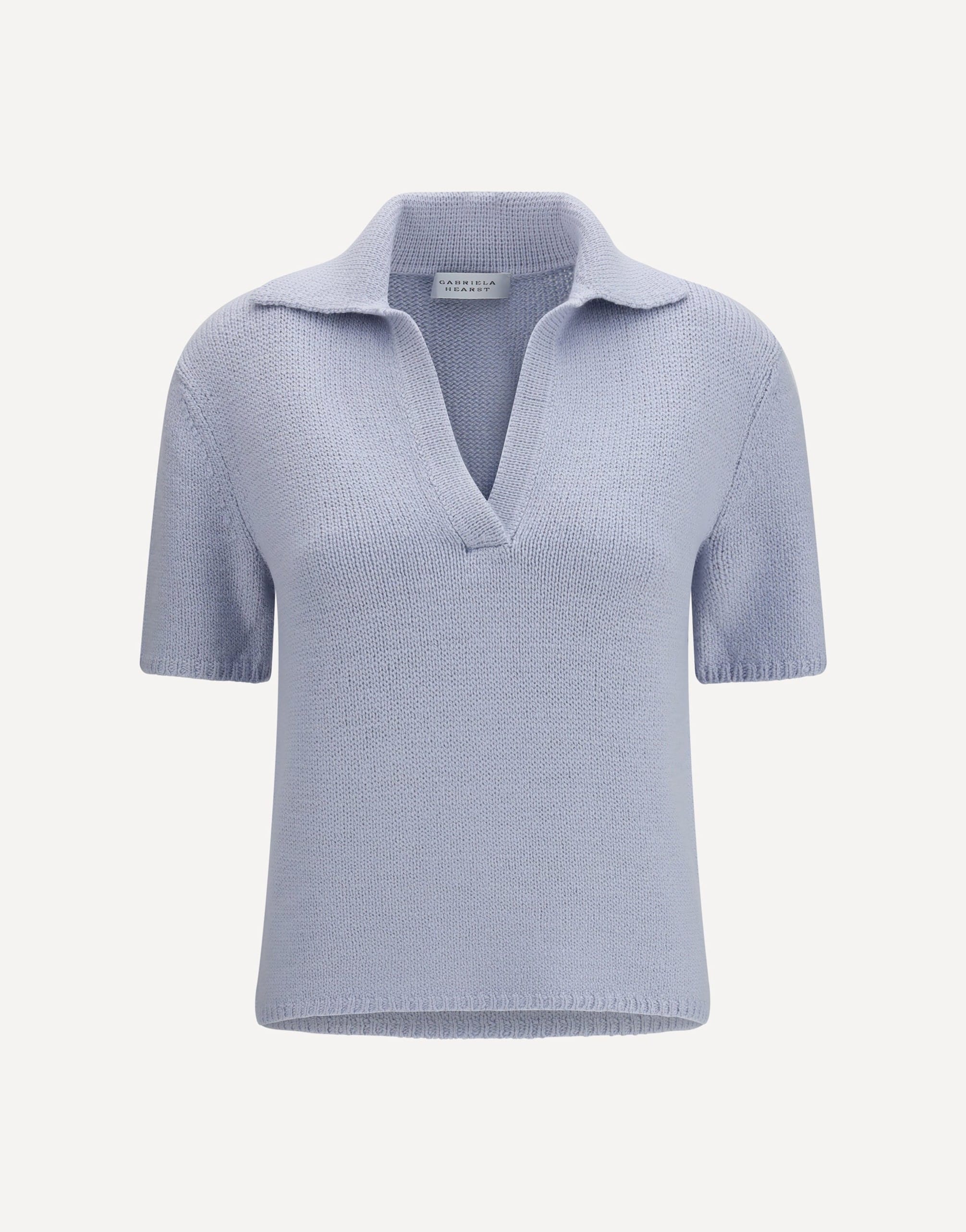 Gabriela Hearst Sohan Cashmere Polo Shirt