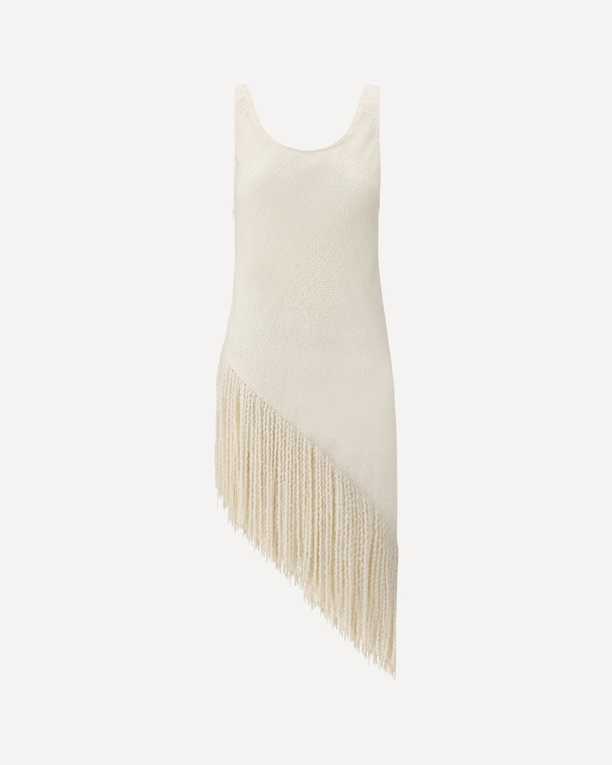 Gabriela Hearst Ursin Sleeveless Top With Cashmere-Silk Embroidered Fringe - alternate view