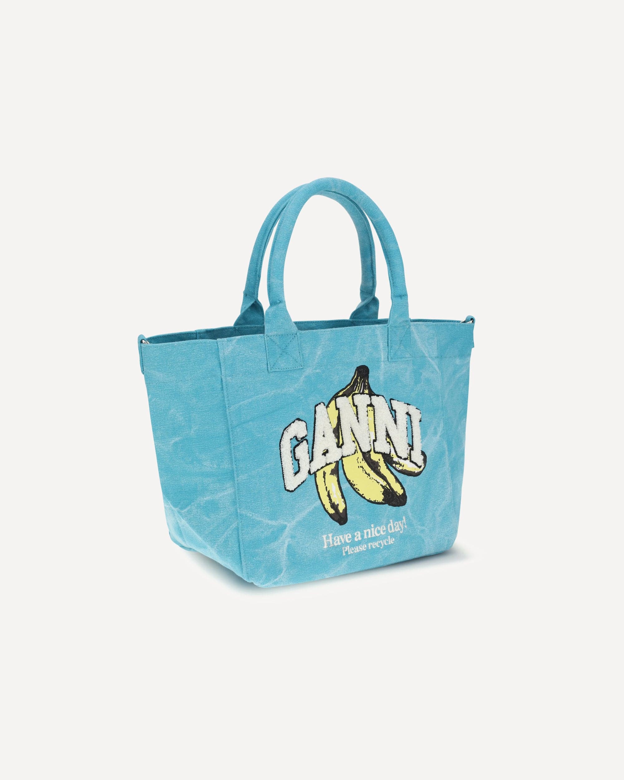 Ganni Banana Print Tote Bag - alternate view