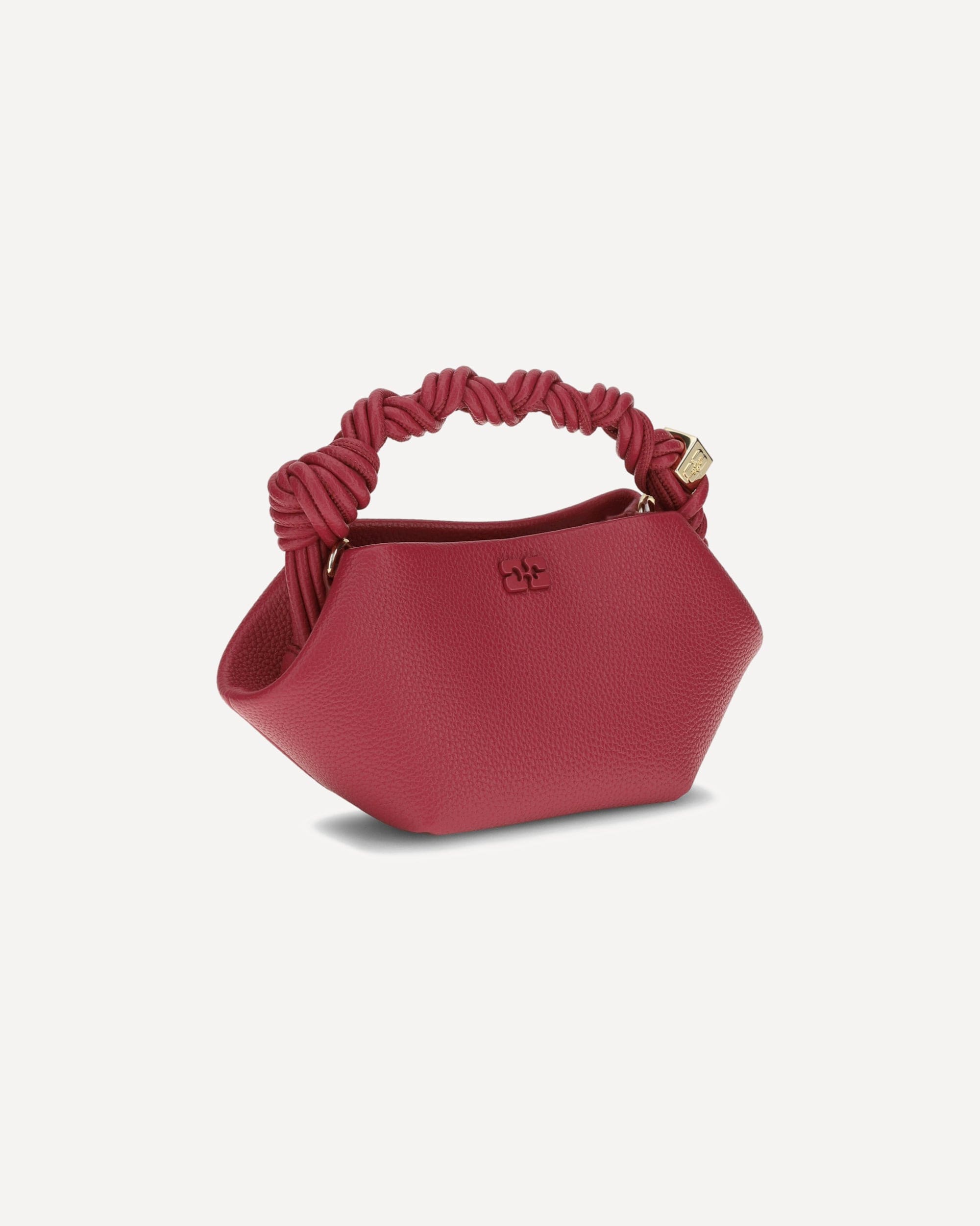 Ganni Bou Handbag In Grained Leather - alternate view