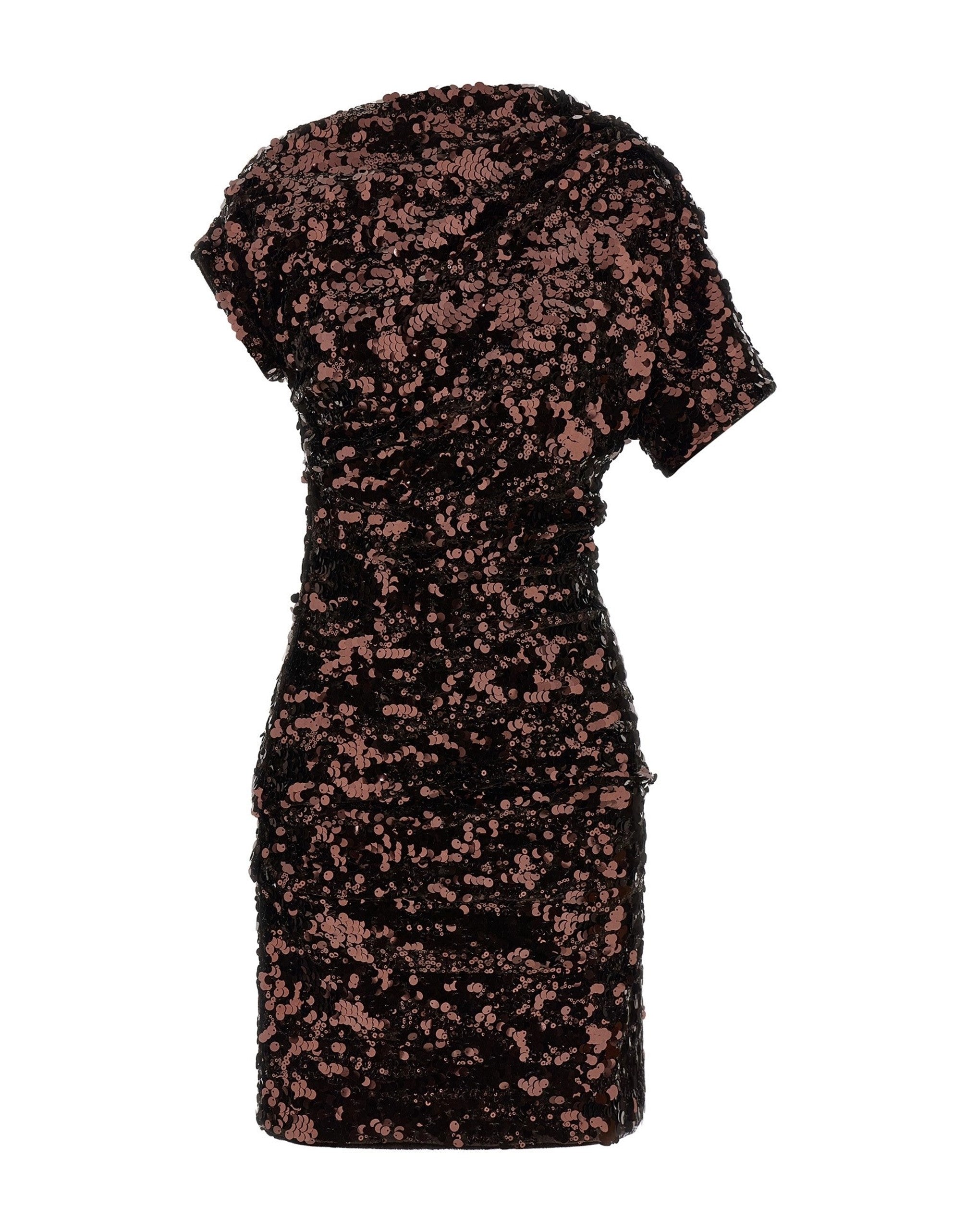 Ganni Ganni Brown Sequins Mini Dress