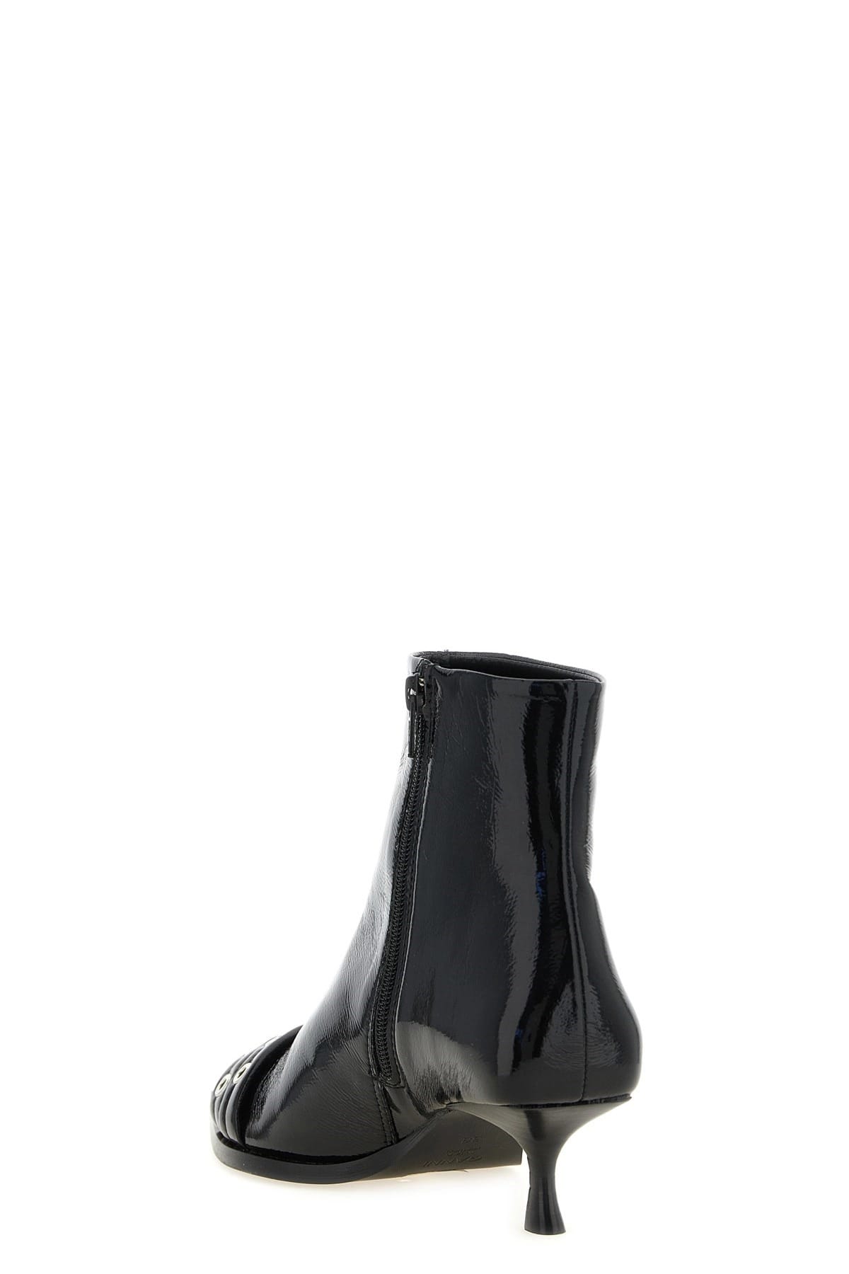 Ganni Buckle Ankle Boot