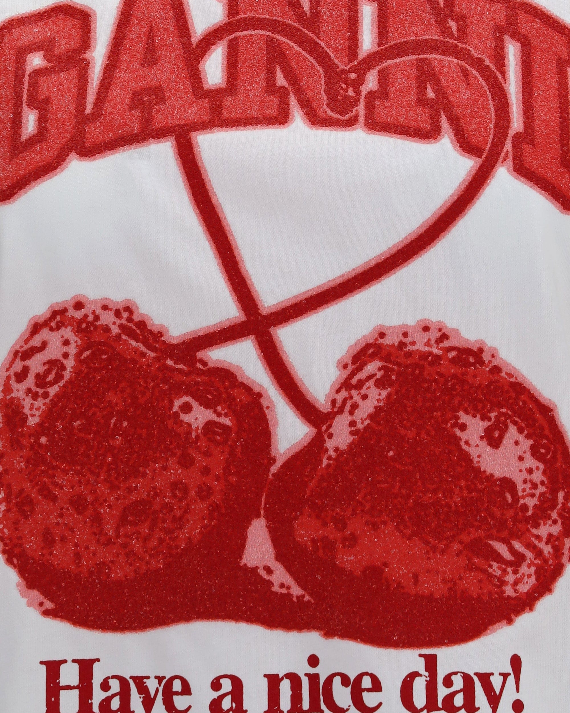 Camiseta Ganni Cherry