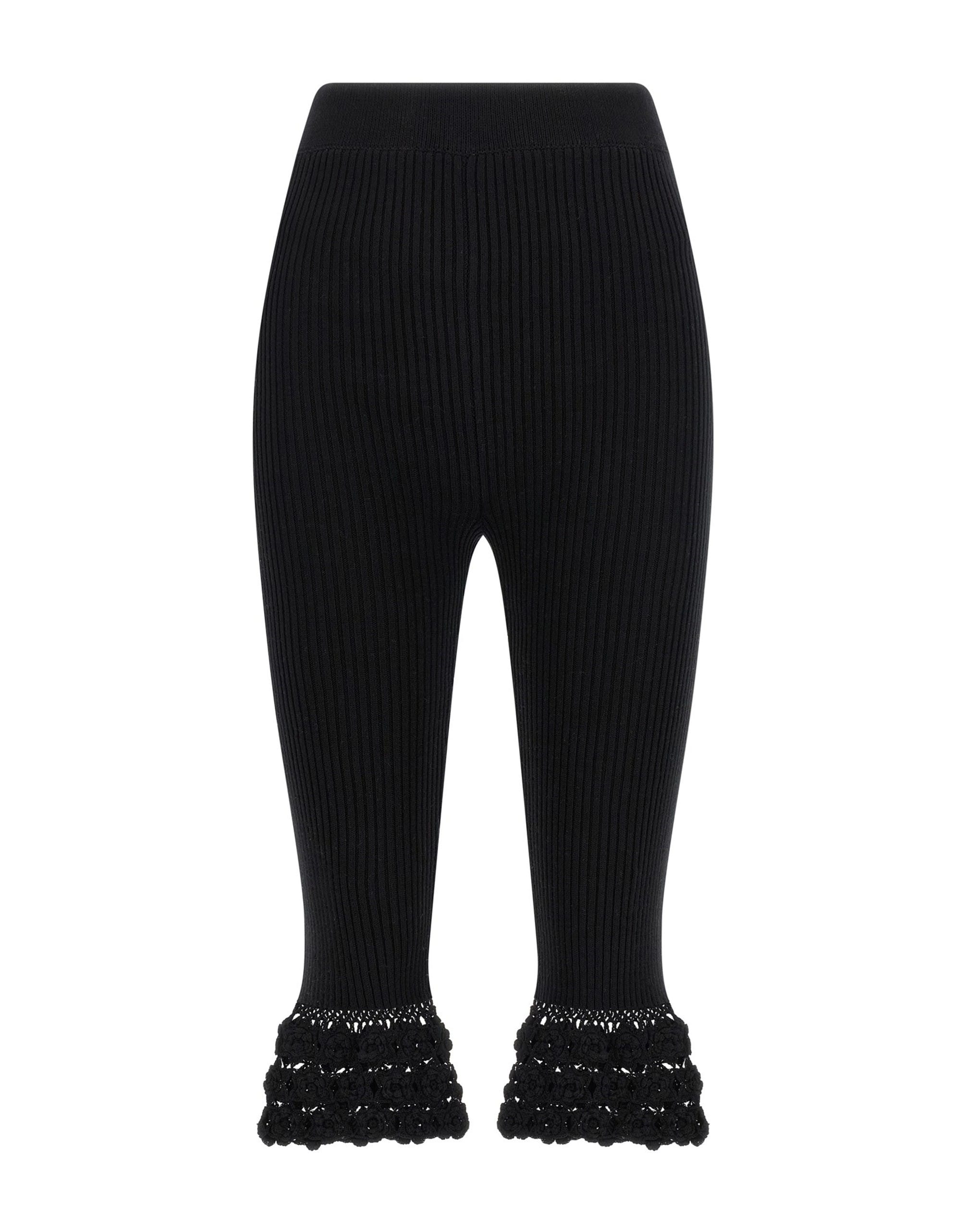 Ganni Ganni Cotton Crochet Pants