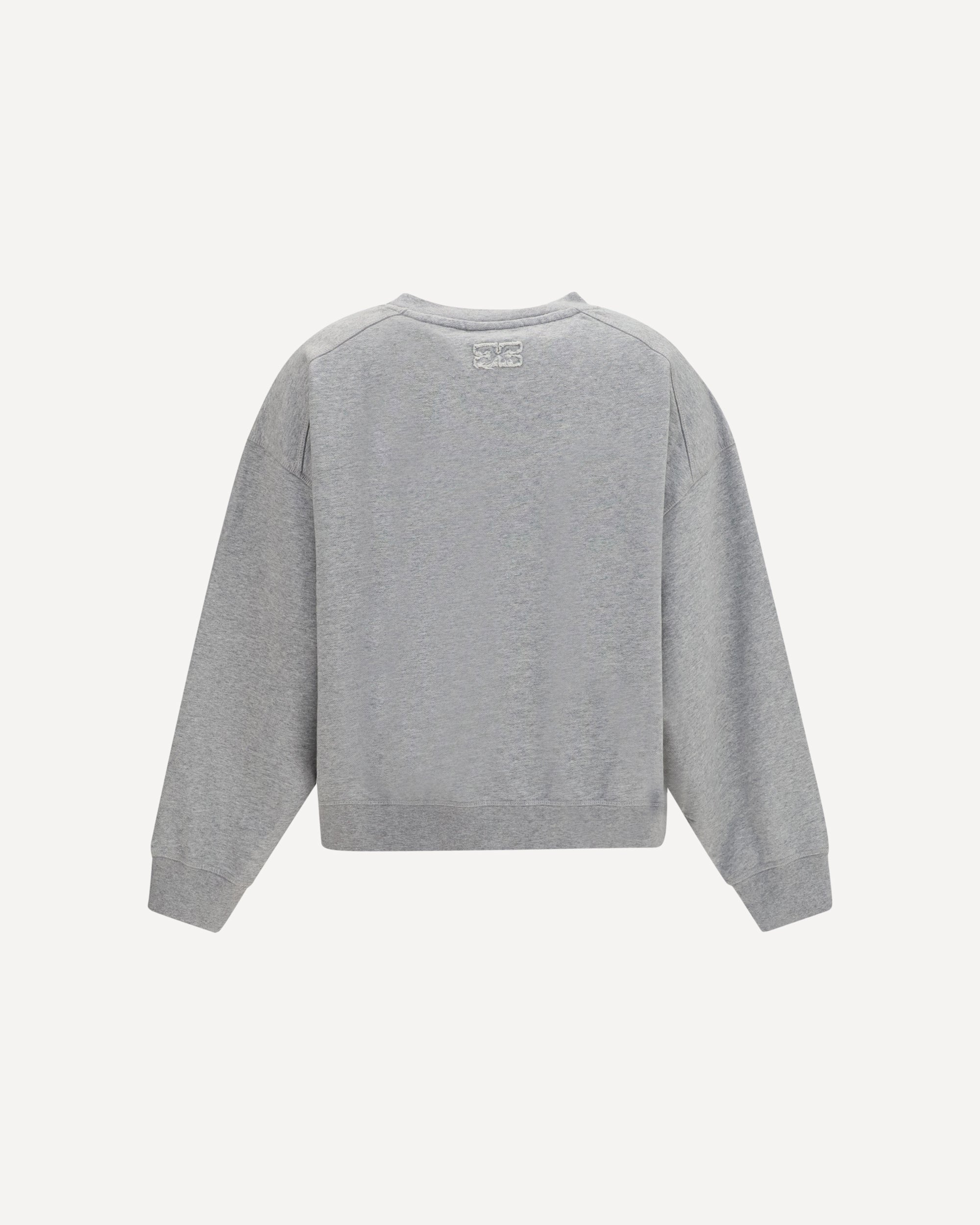 Ganni Crewneck Sweatshirt With Logo - alternate view