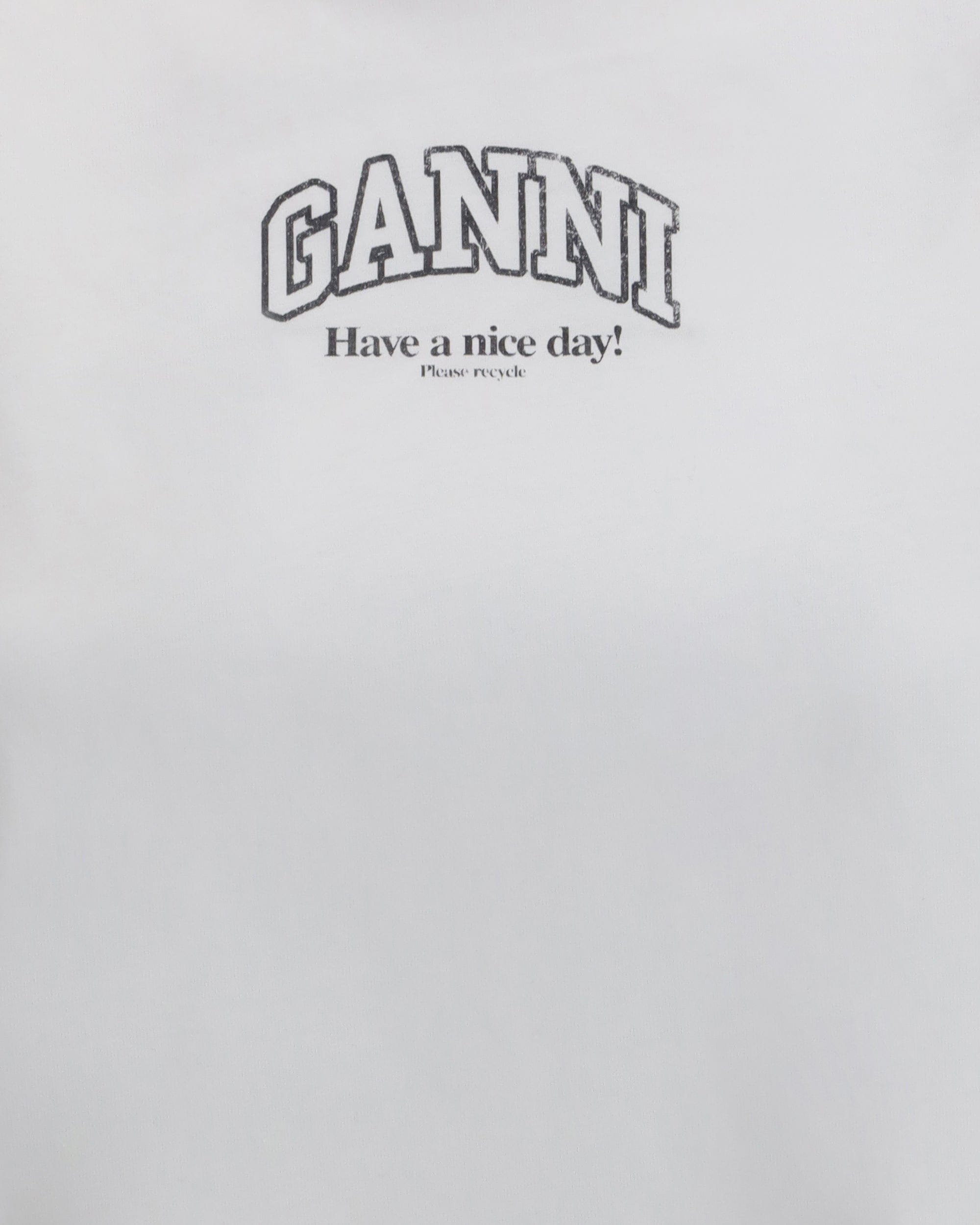 Ganni Crewneck T-Shirt