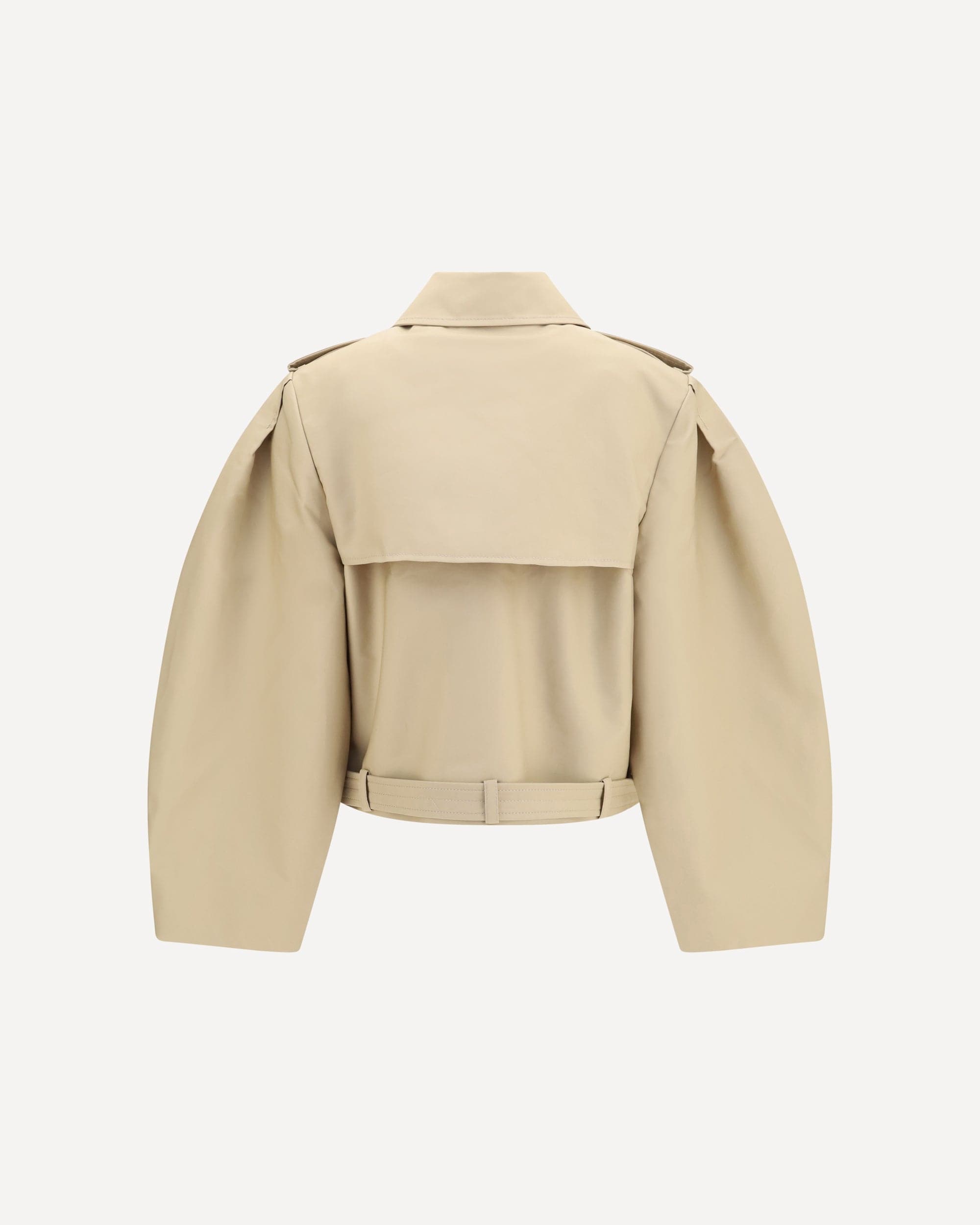 Ganni Ganni Double-Breasted Belted Jacket