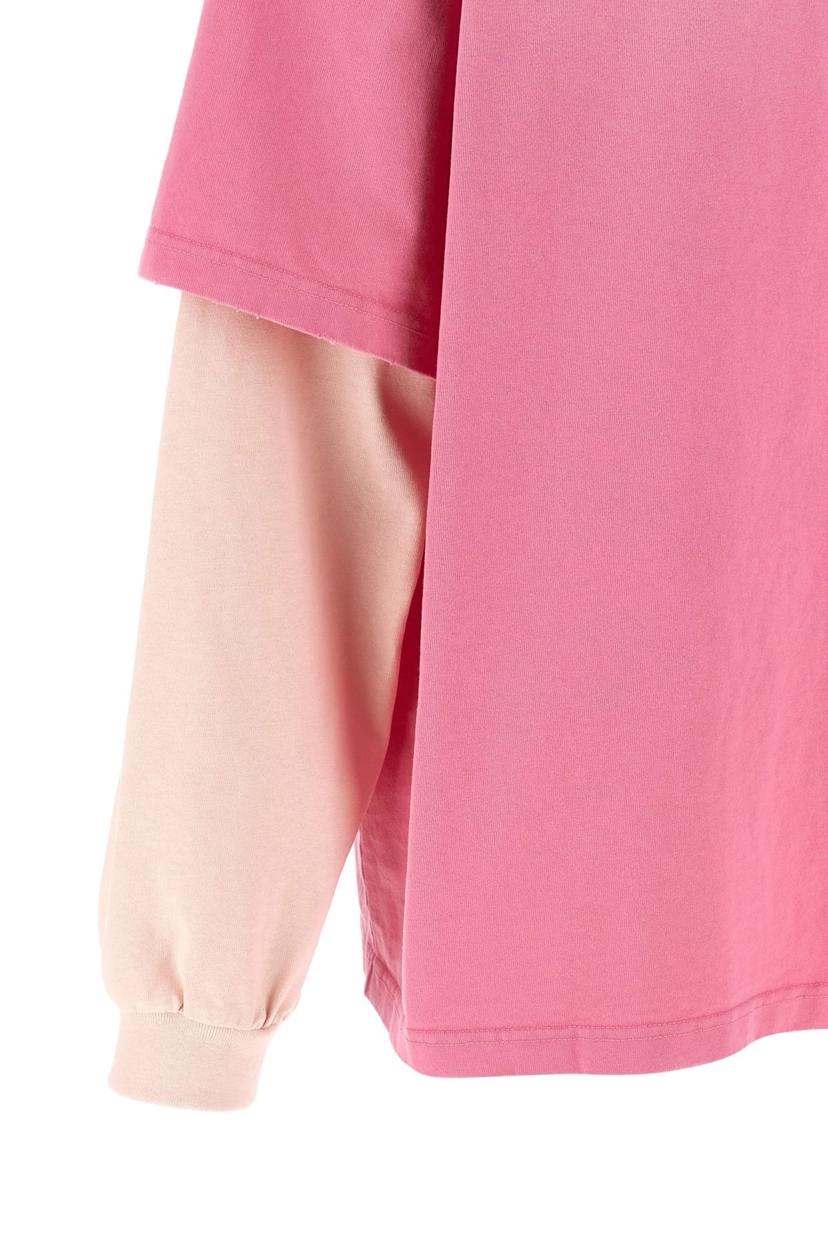 Ganni Ganni Double Layer Sleeve T-Shirt