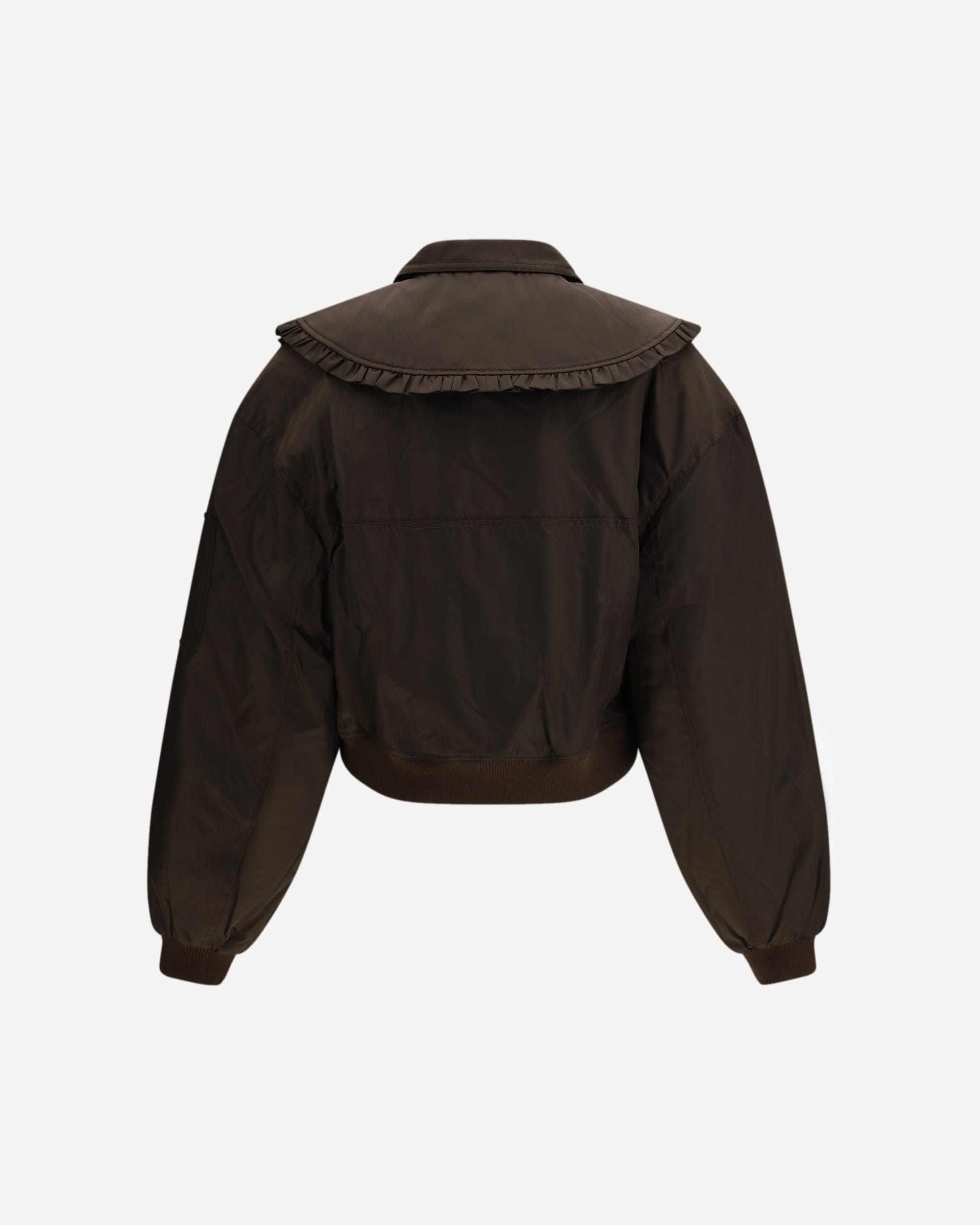 Ganni Duchesse Nylon Bomber Jacket - alternate view