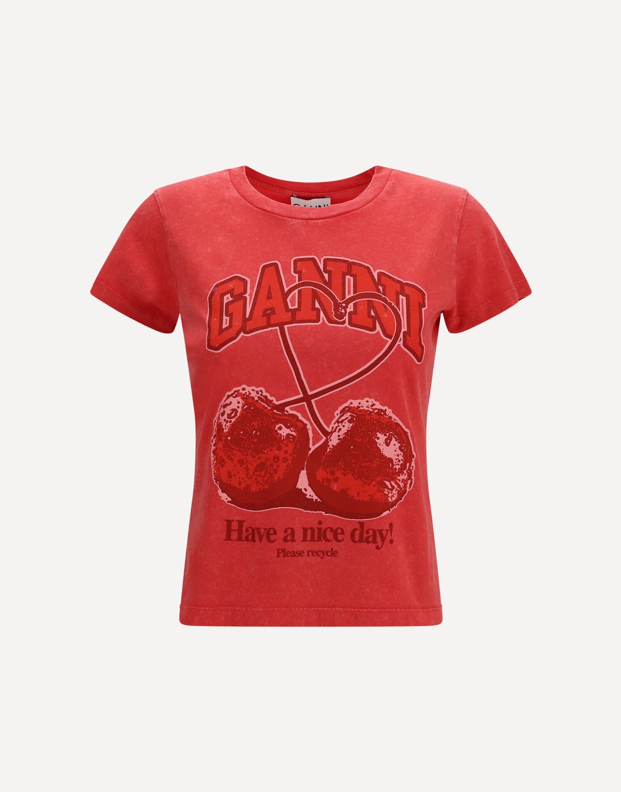 Ganni Ganni Future Cherry T-Shirt