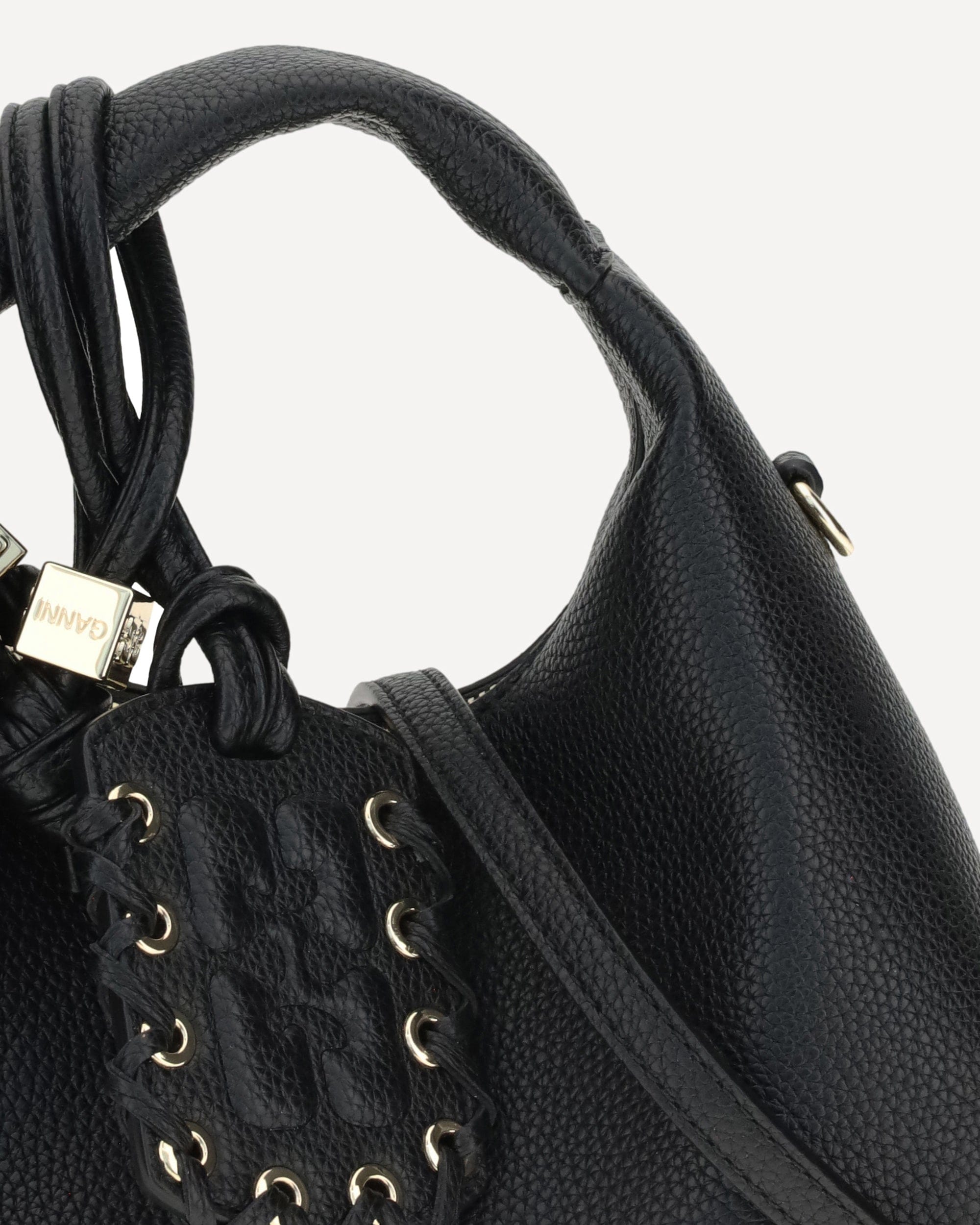 Ganni Ganni Hobo Mini Handbag Shoulder Bag