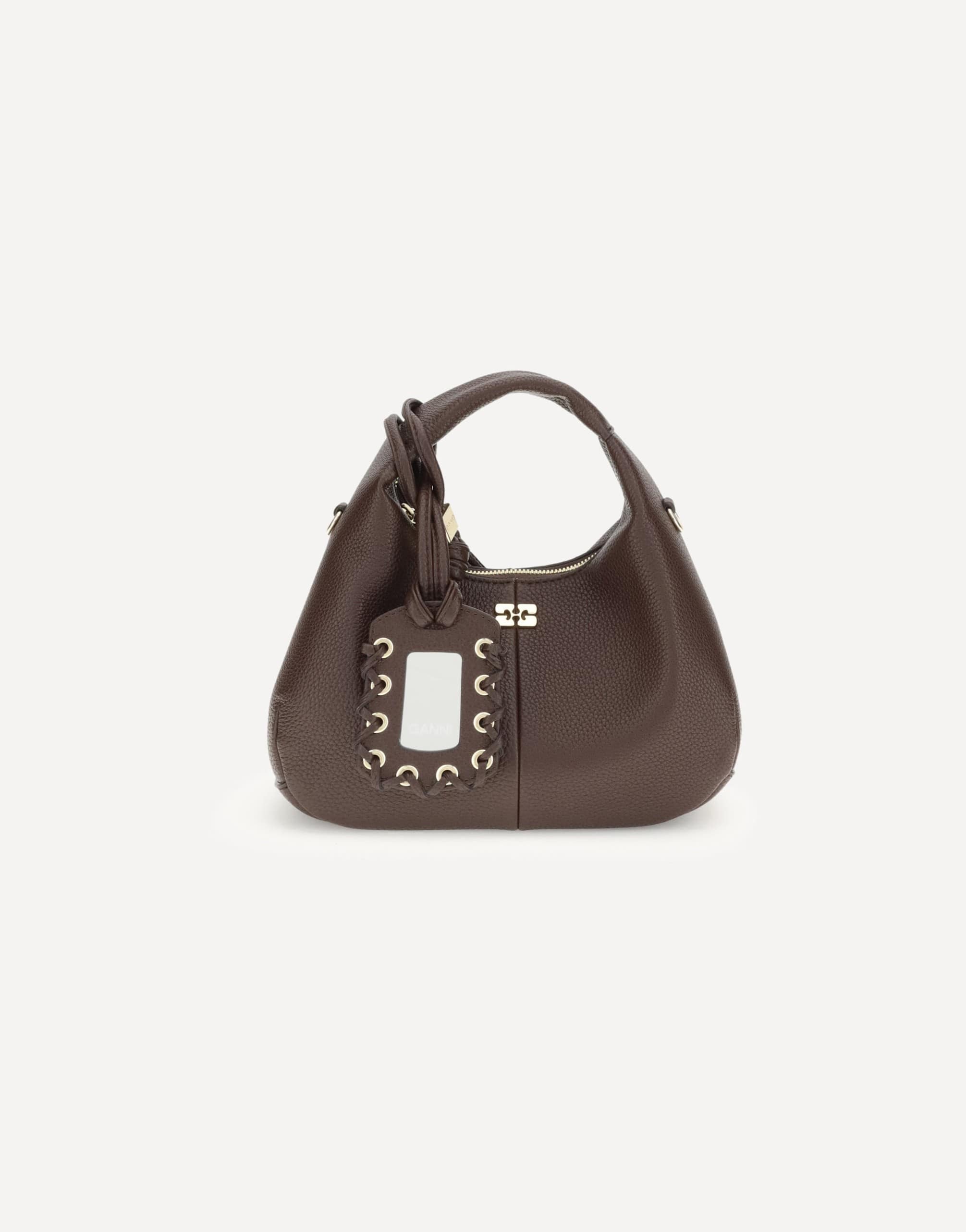 Ganni Ganni Hobo Mini Shoulder Bag