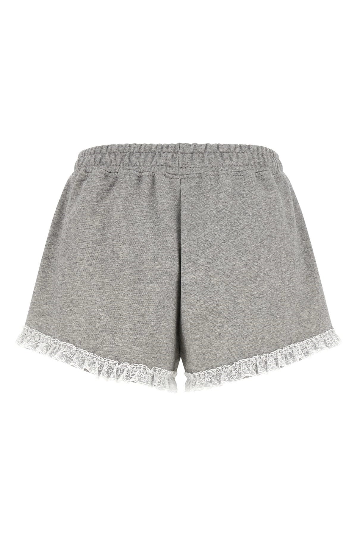 Ganni Isoli Lace Trim Shorts - alternate view