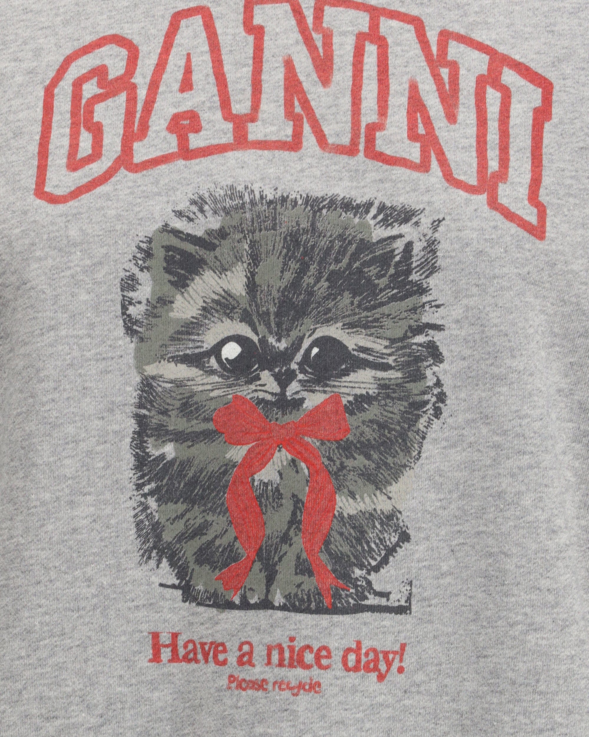 Ganni Kitty Graphic Sweatshirt