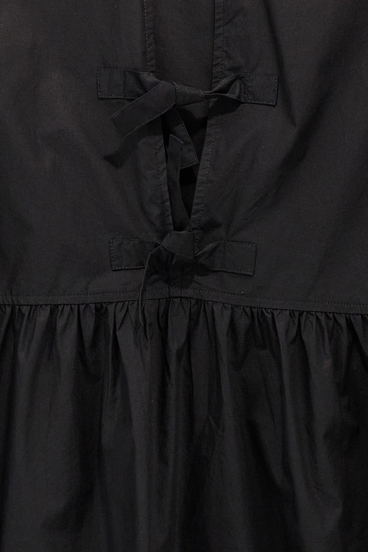 Ganni Ganni Knot Poplin Dress