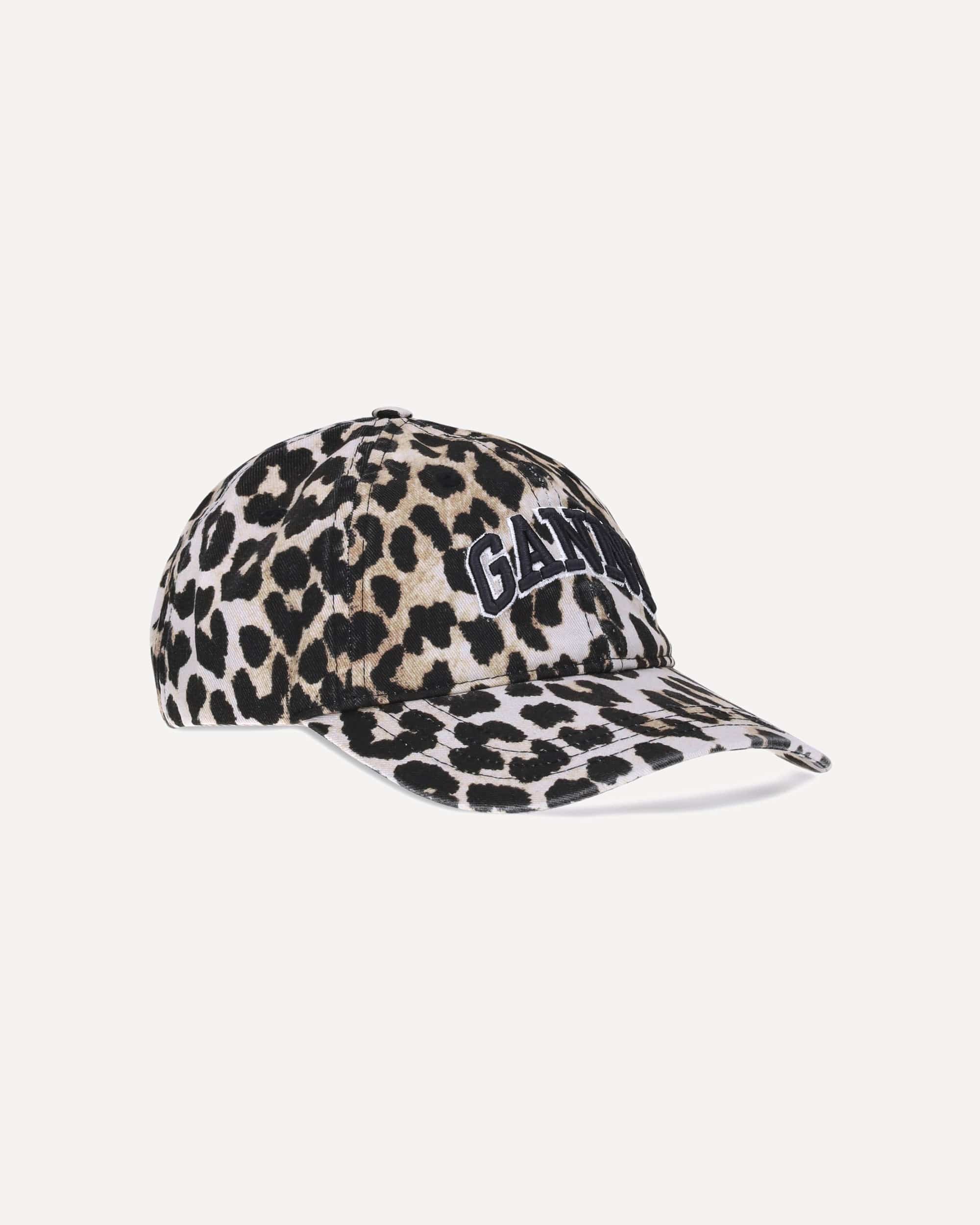 Ganni Leopard Baseball Hat - alternate view