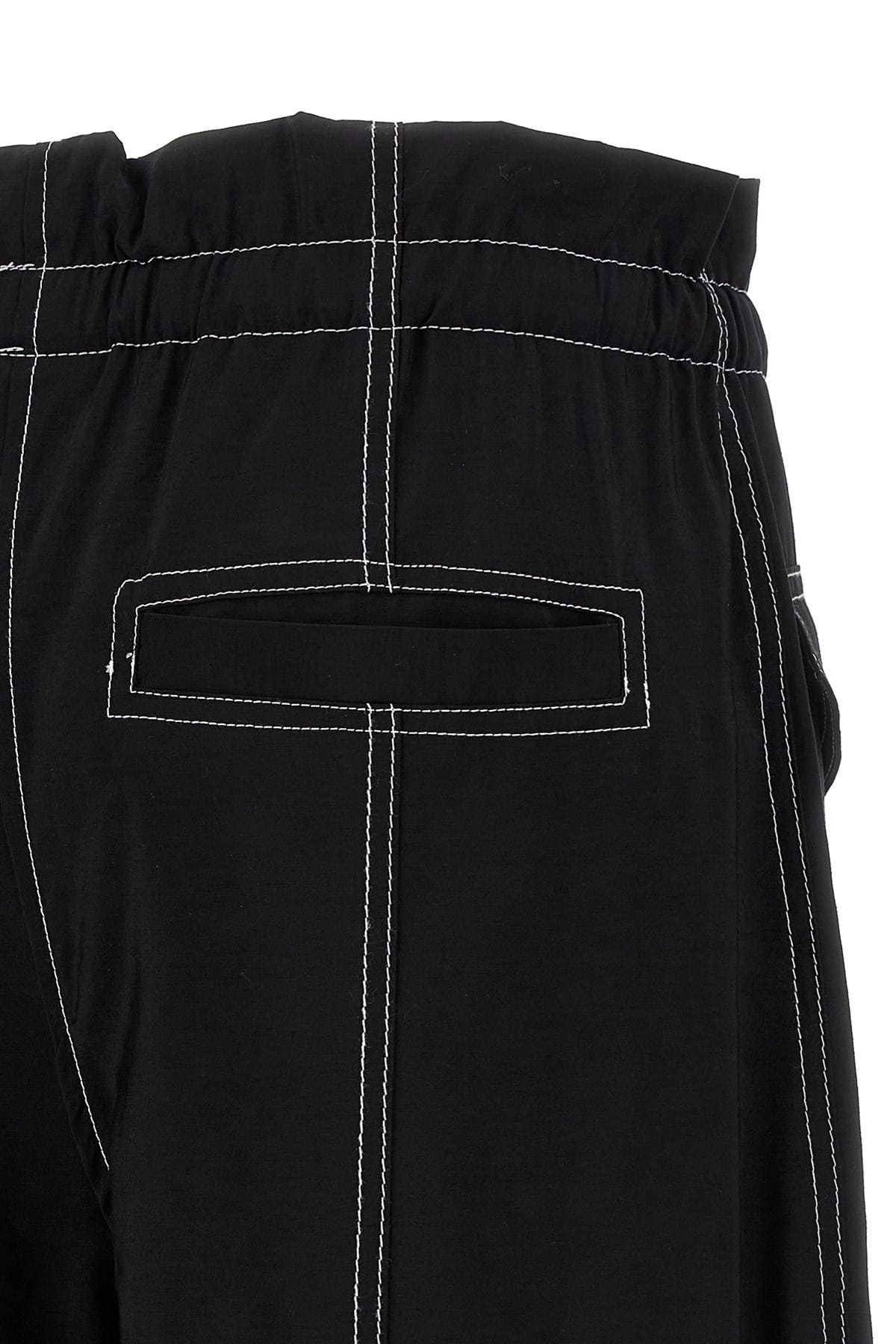 Ganni Ganni Light Slub Pocket Pants