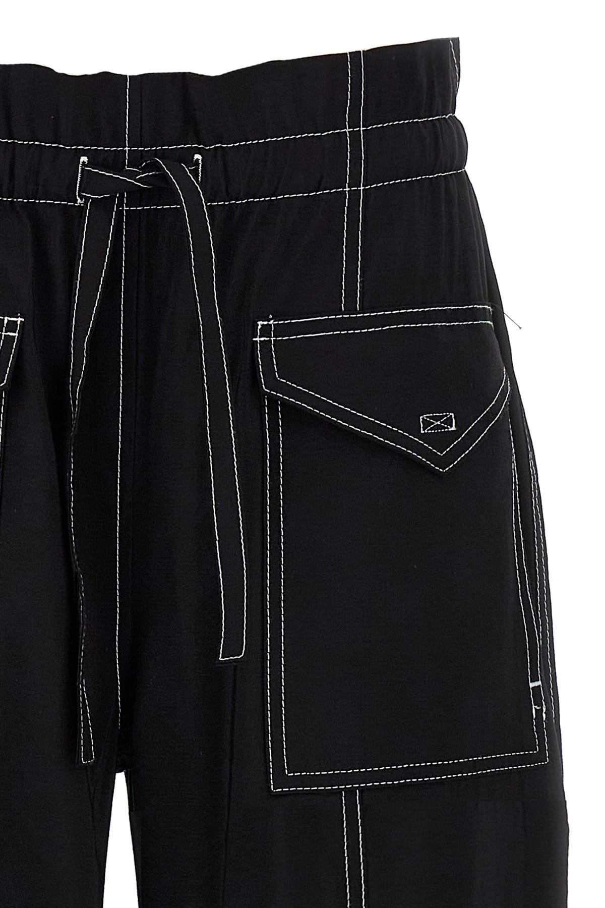 Ganni Ganni Light Slub Pocket Pants