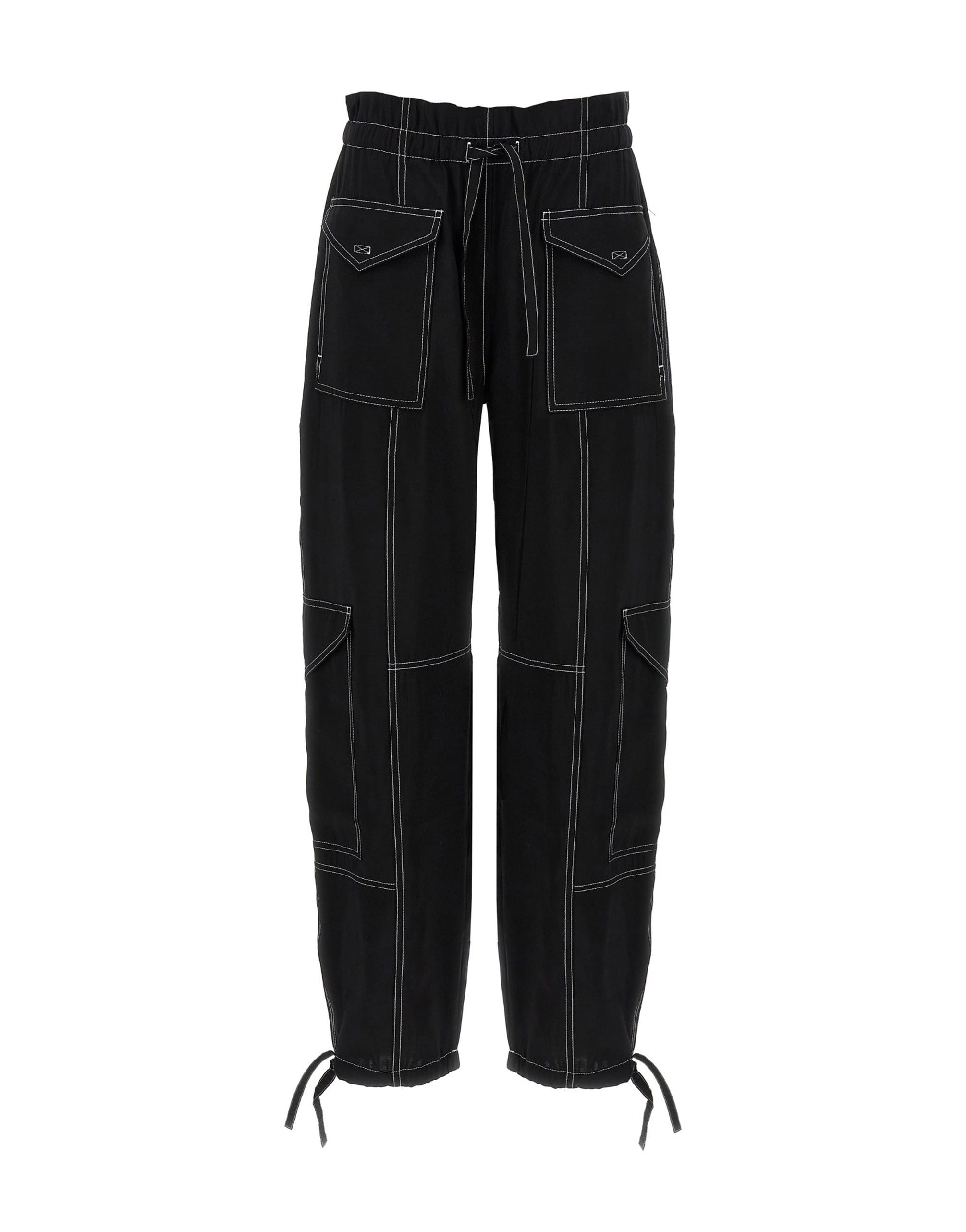Ganni Ganni Light Slub Pocket Pants