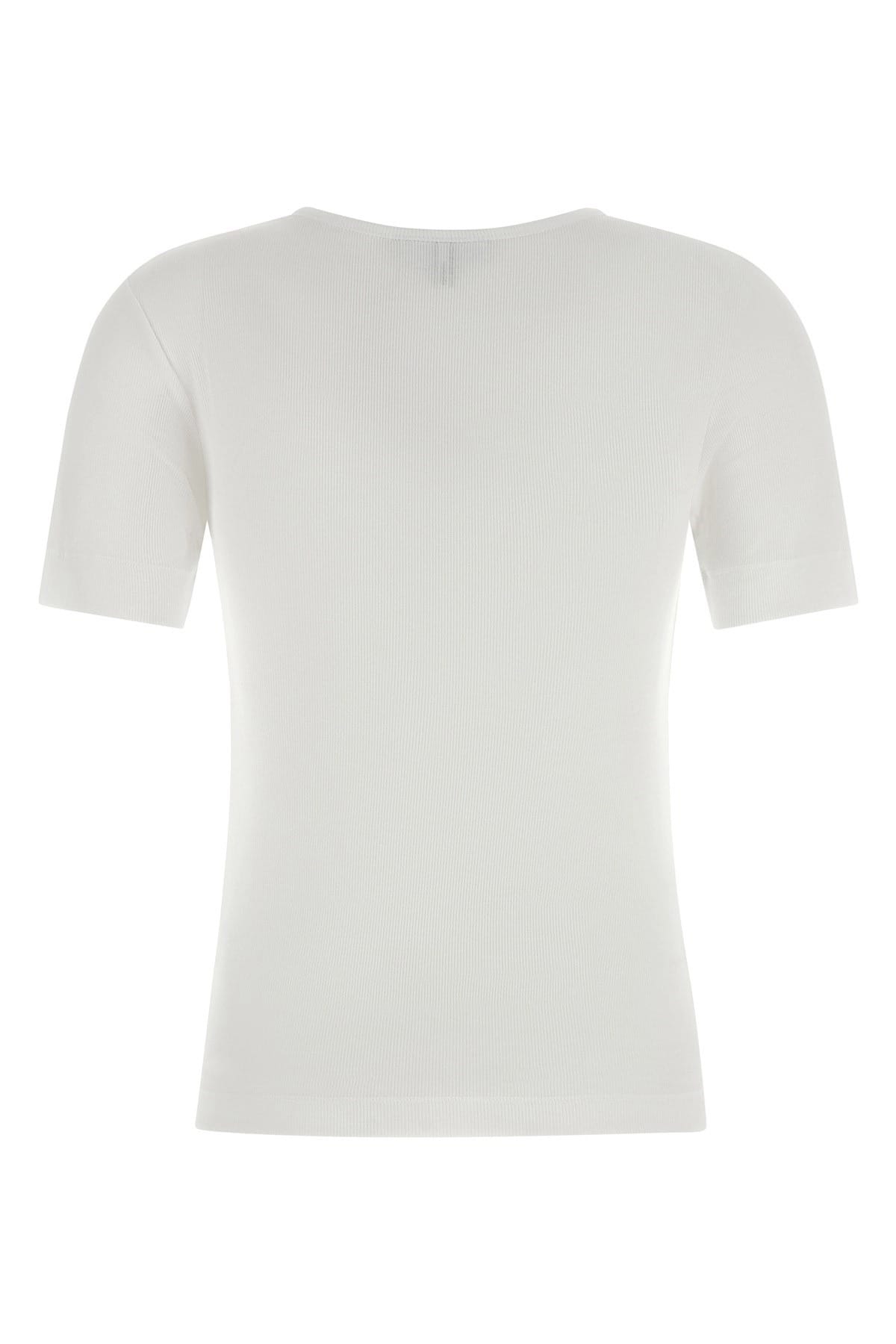 Ganni Ganni Logo Embroidery T-Shirt